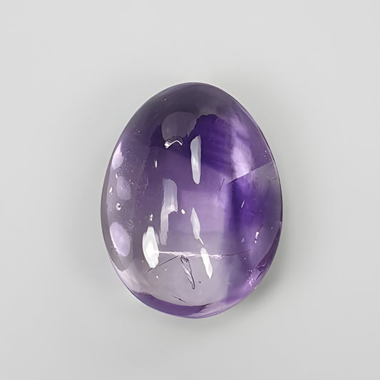 amethyst cabochon gemstone