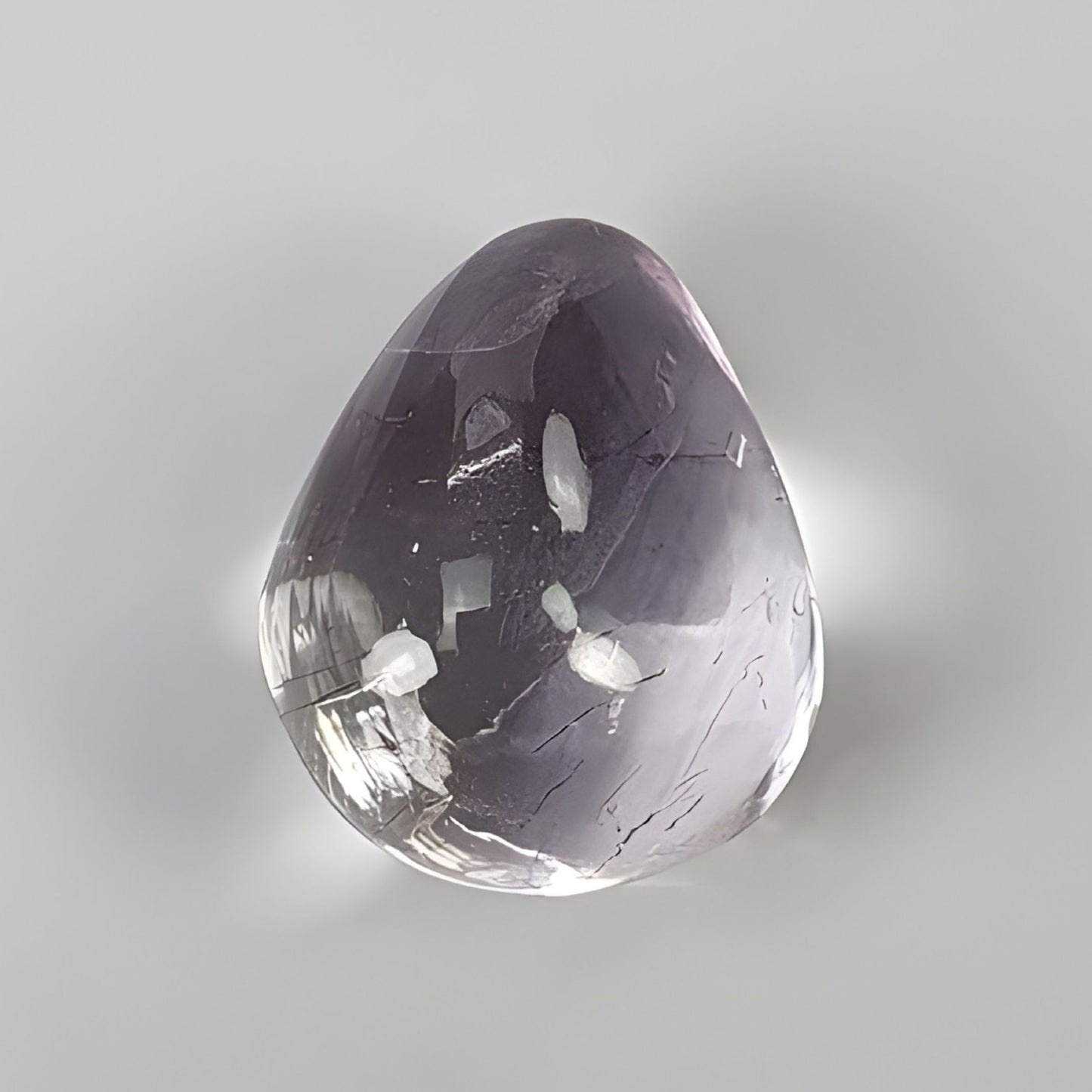 amethyst cabochon gemstone