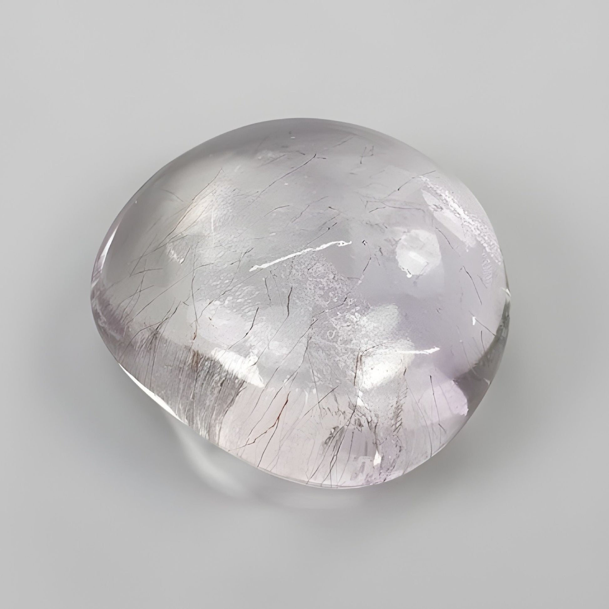 アメジスト ルチル カボション