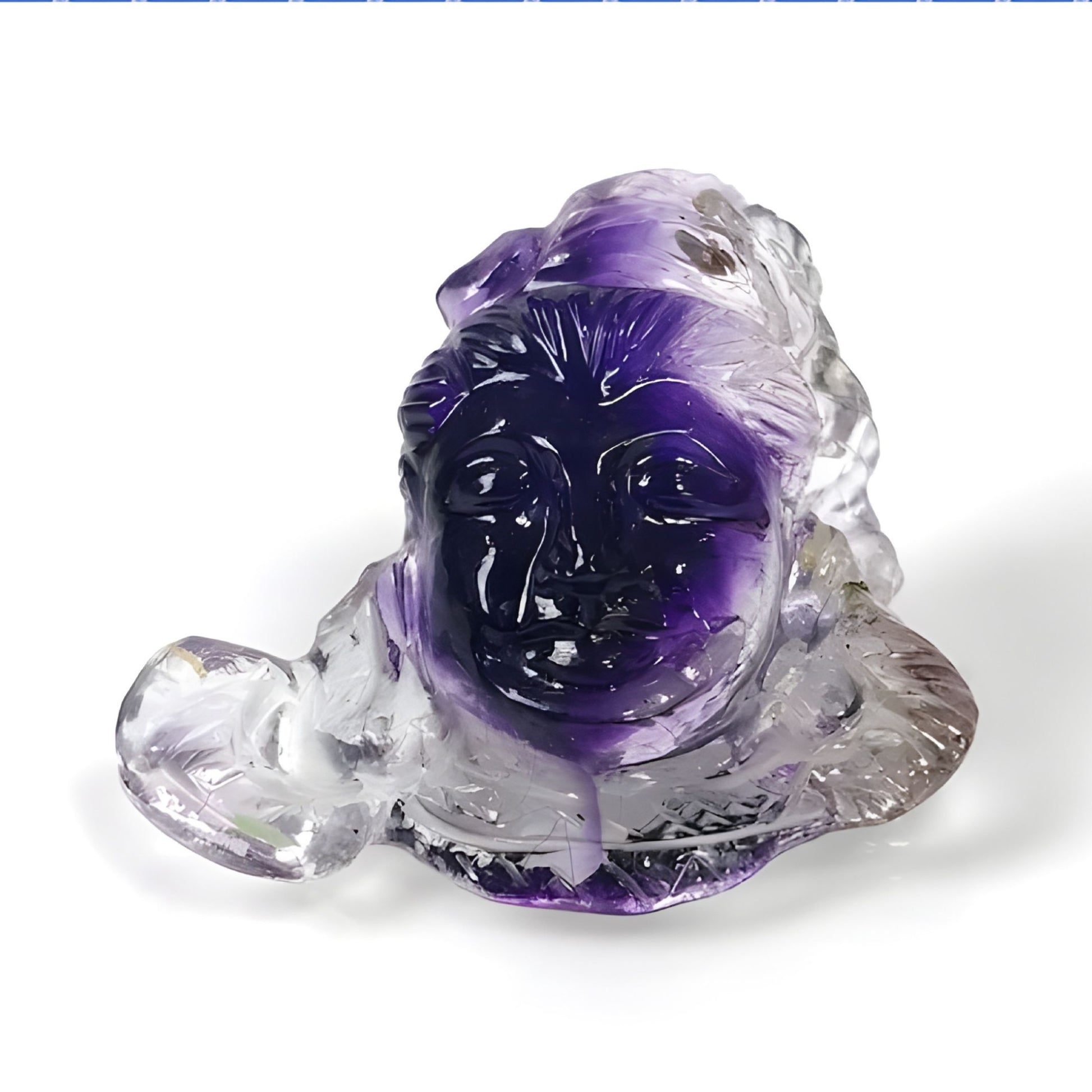 amethyst lord shiva carving
