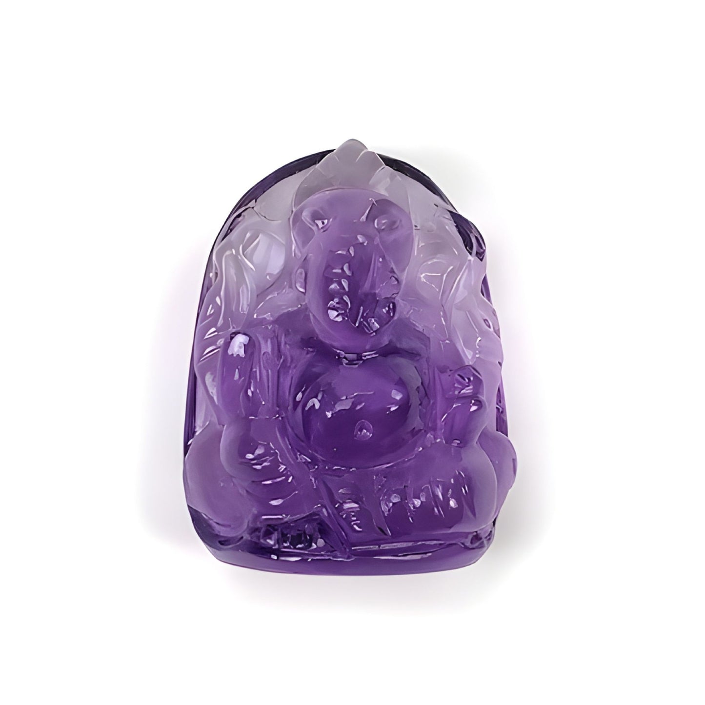 amethyst lord ganesha carving