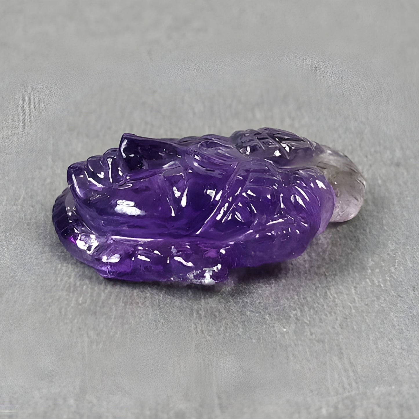 amatista hecha a mano