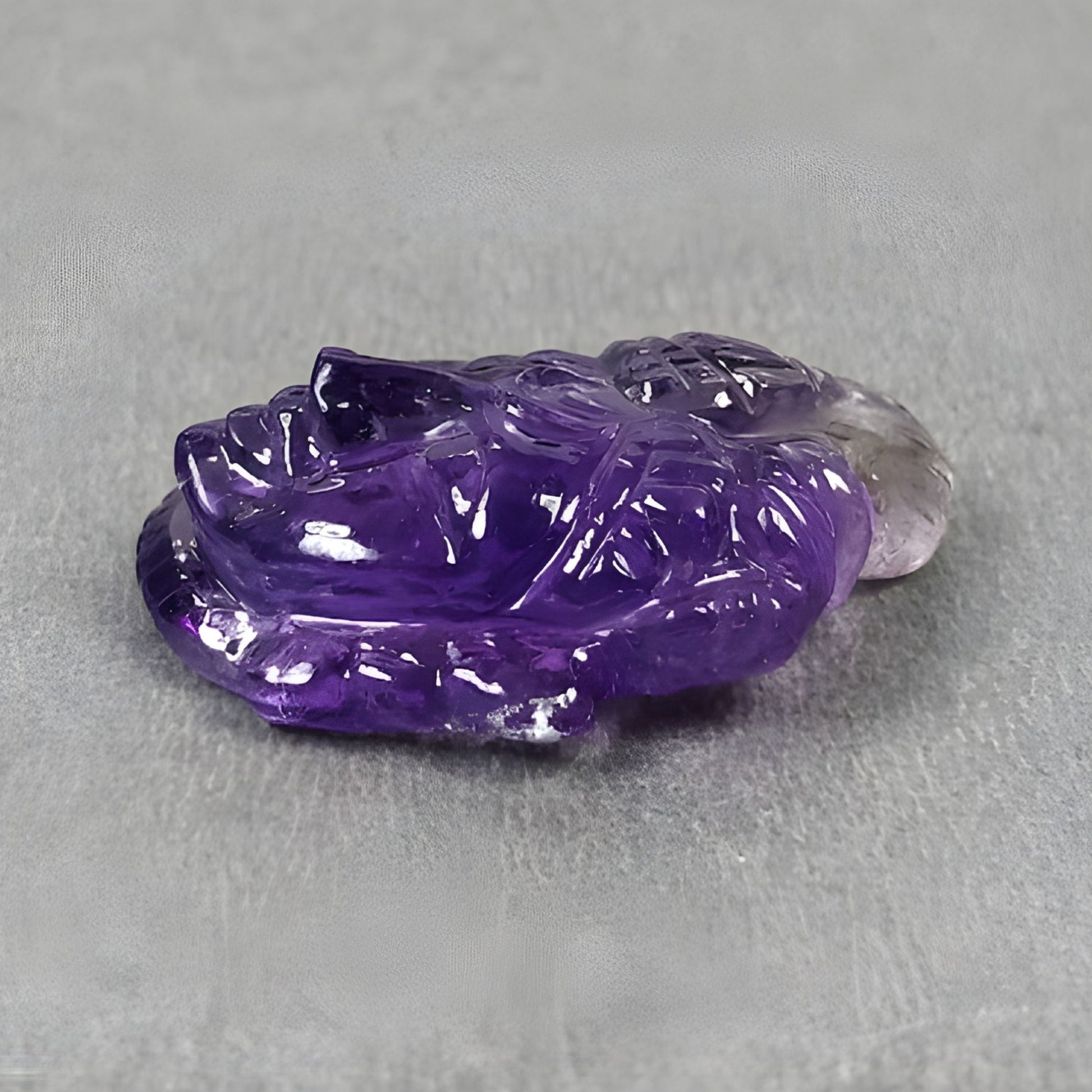 amatista hecha a mano