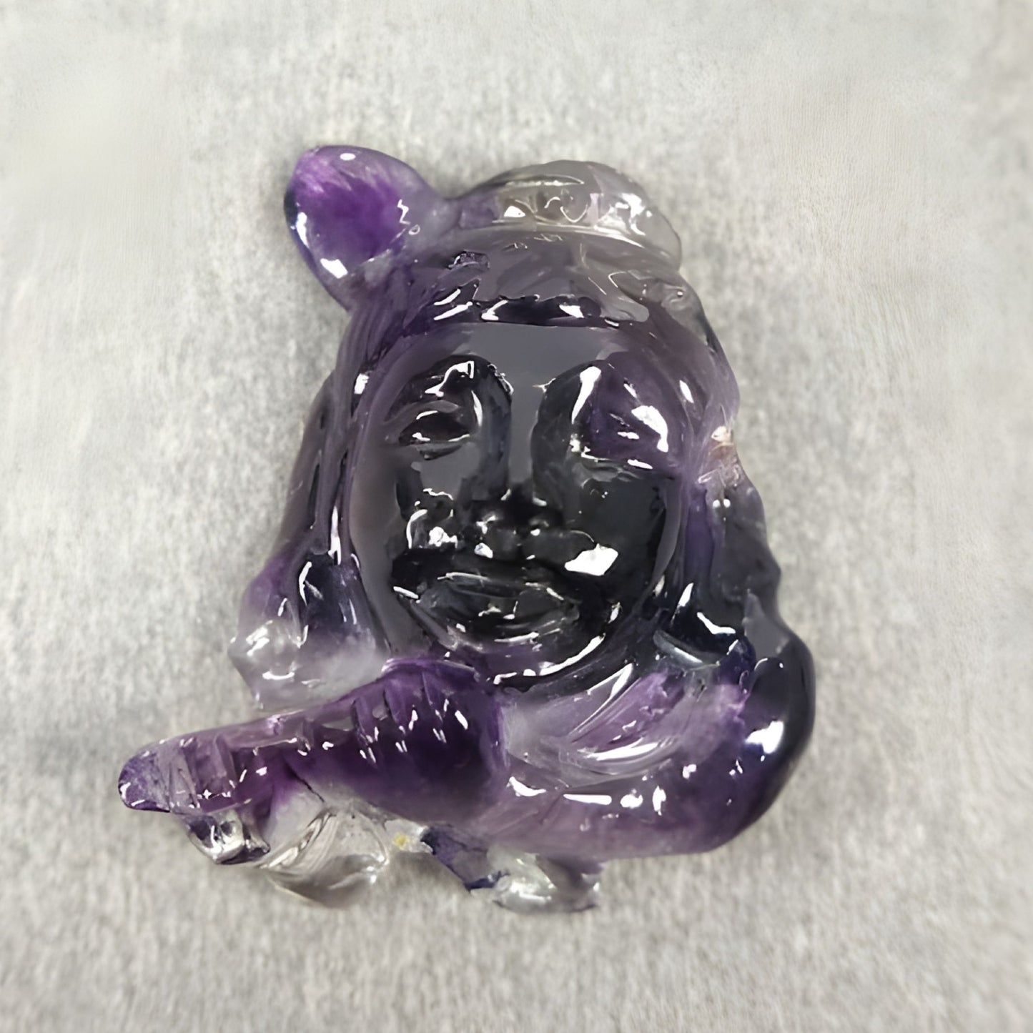 amatista hecha a mano