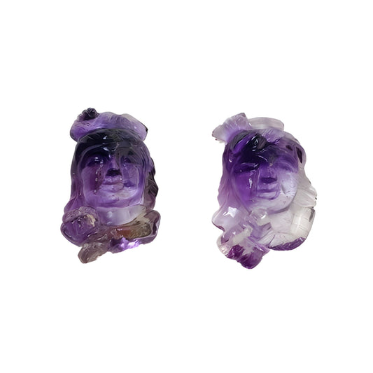 amethyst carving gemstone