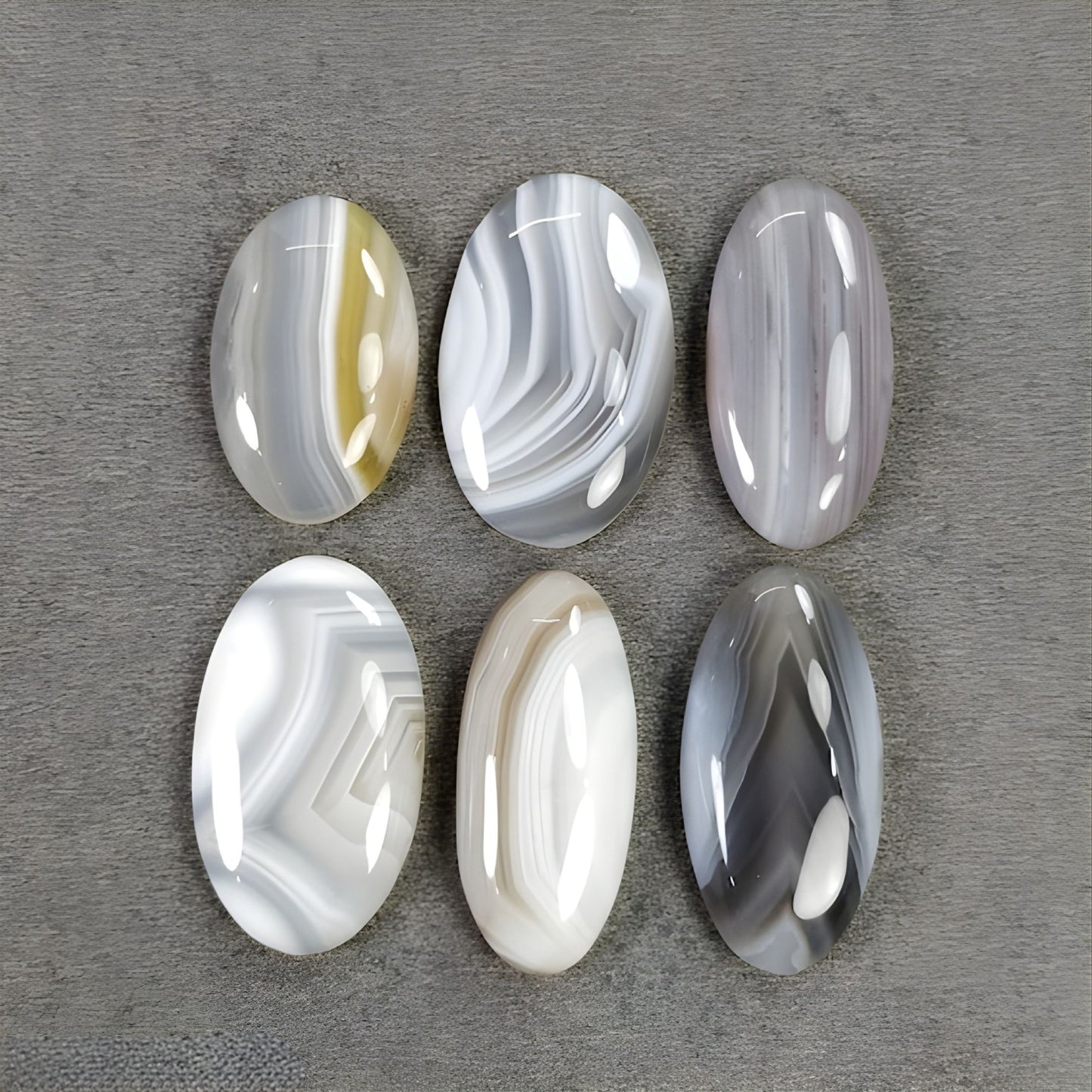 gemma di agata a cabochon