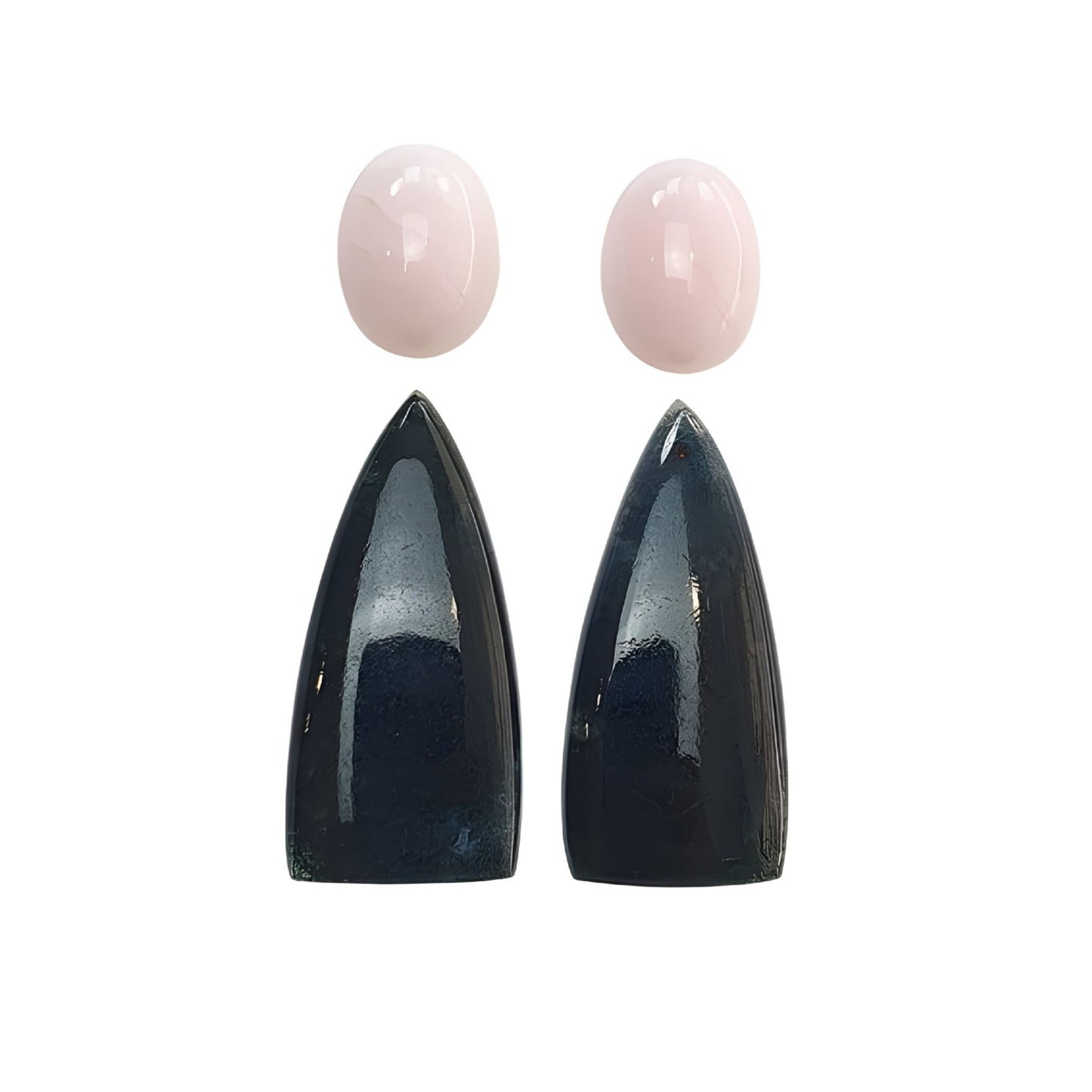 agate, opal cabochon gemstone