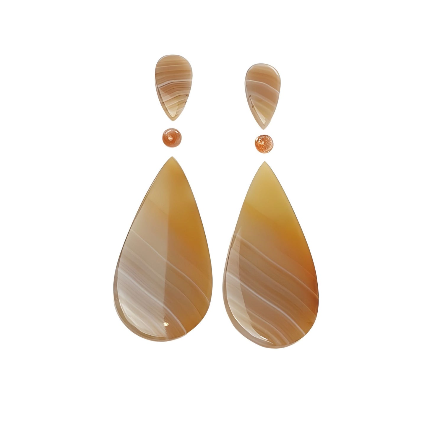 agate, sunstone cabochon gemstone