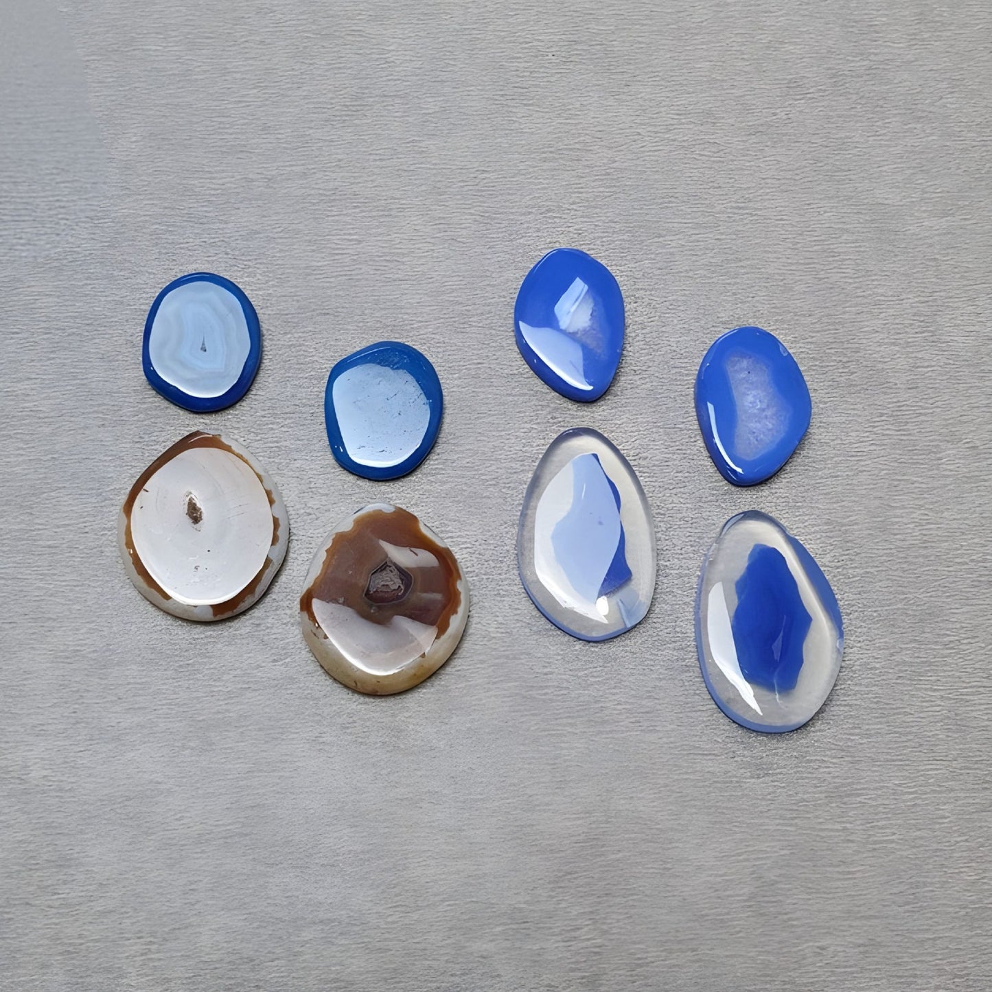 cabochon di agata a forma di fantasia