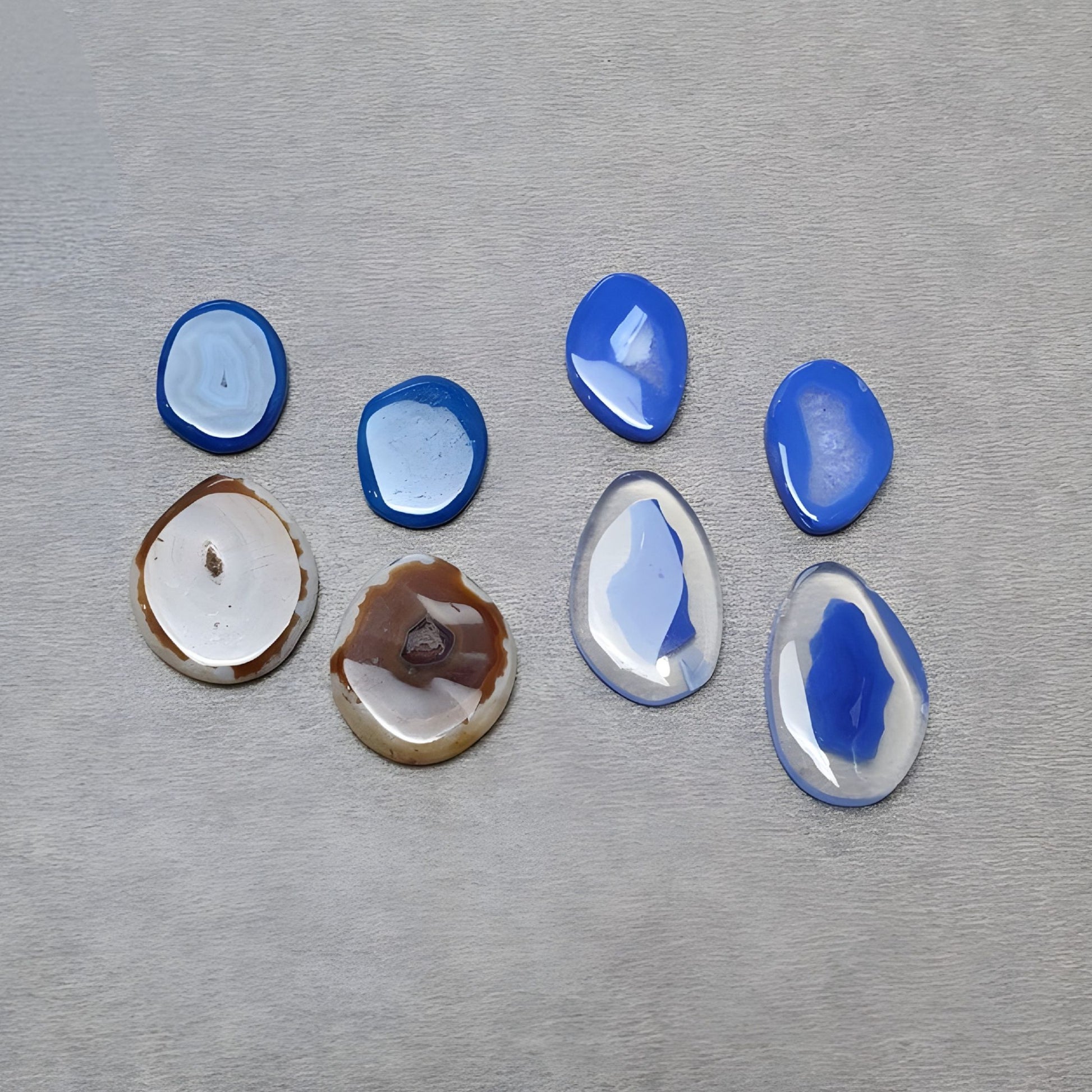 cabochon di agata a forma di fantasia
