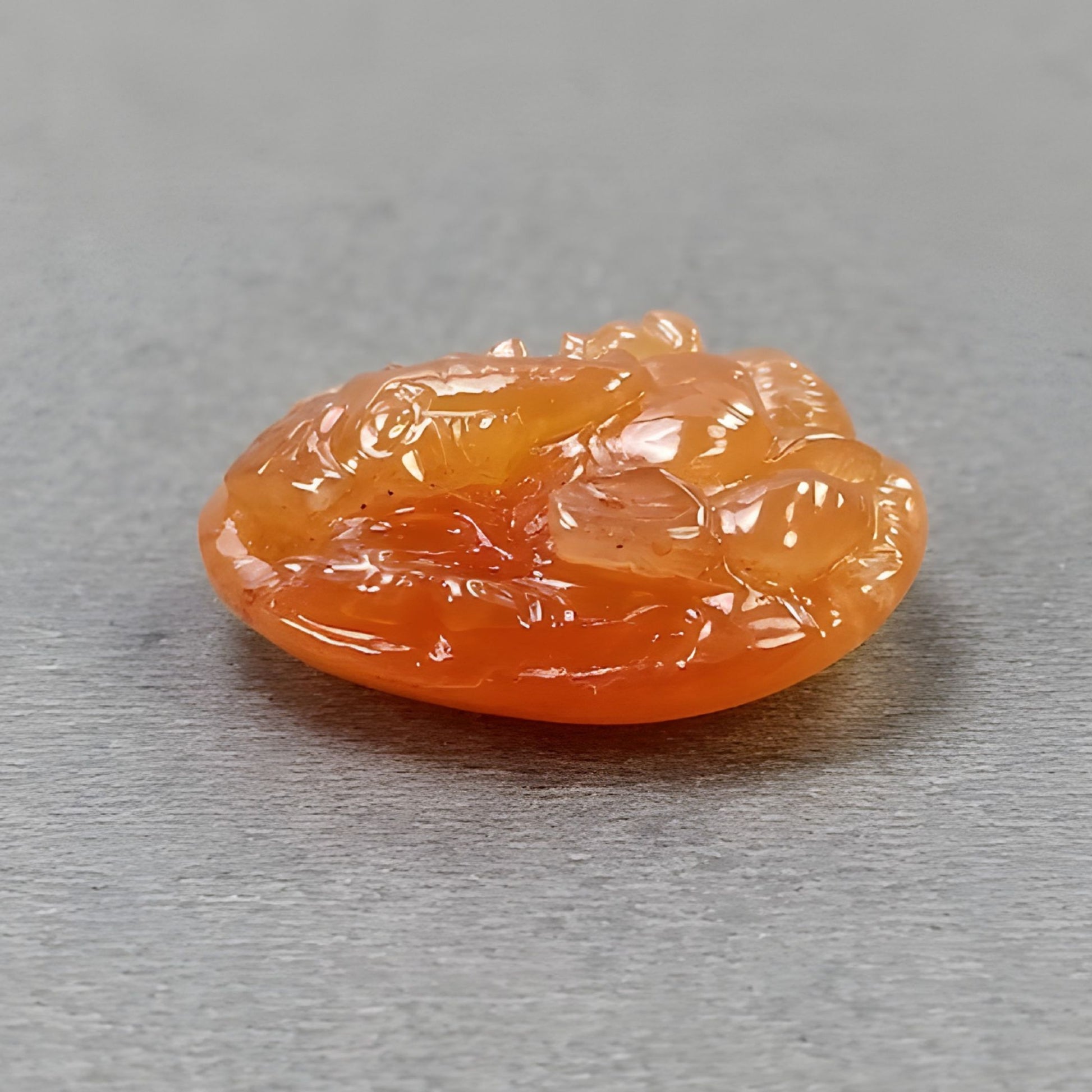 瑪瑙のガネーシャ像彫刻