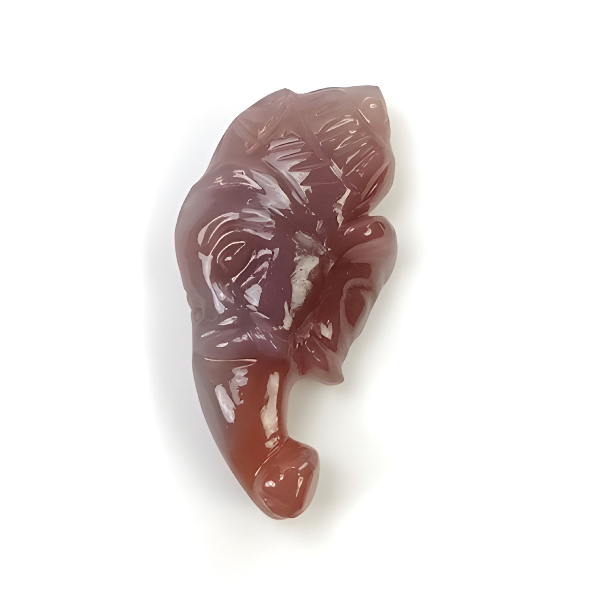 agate lord ganesha carving