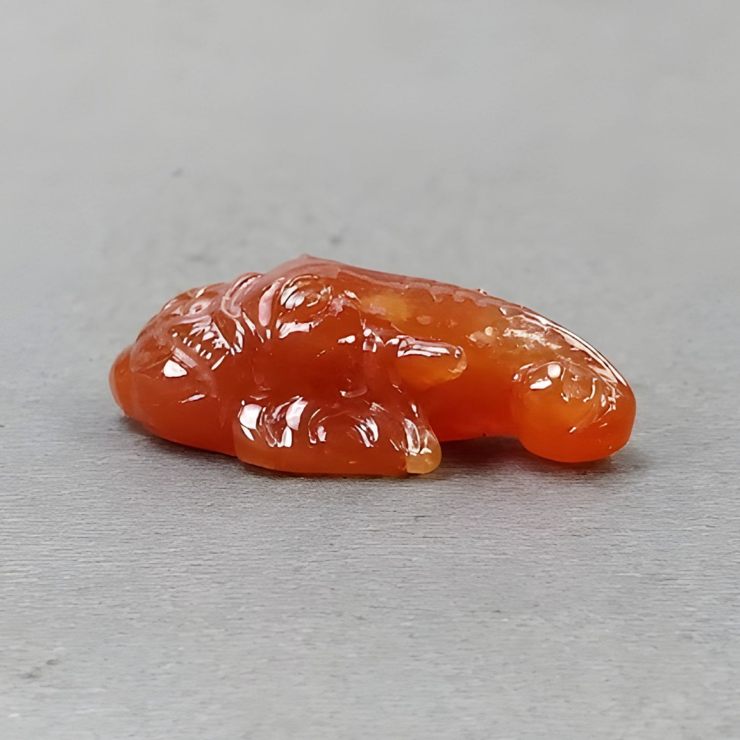 瑪瑙のガネーシャ像彫刻