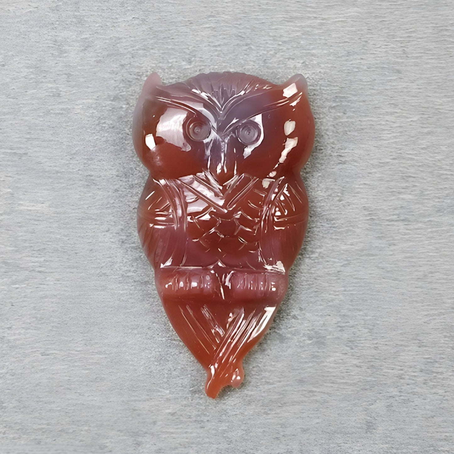 玛瑙猫头鹰宝石