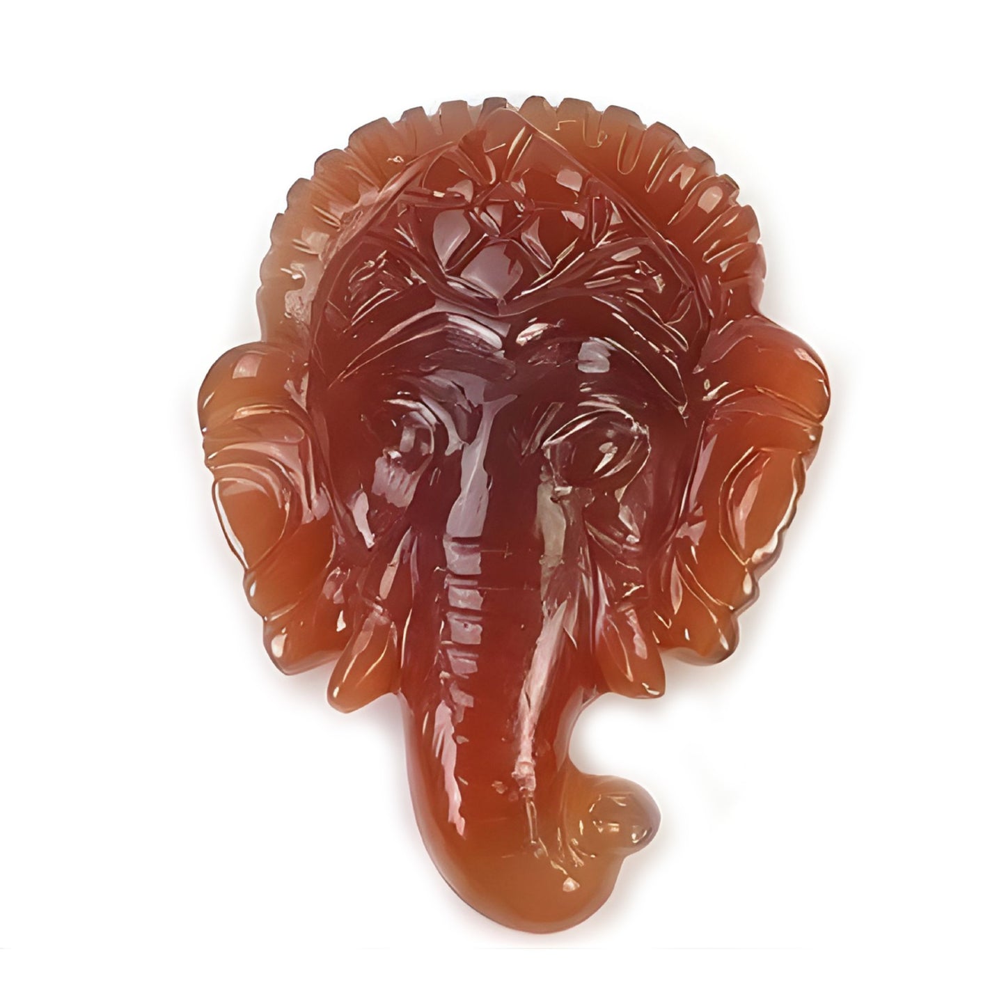 agate lord ganesha carving