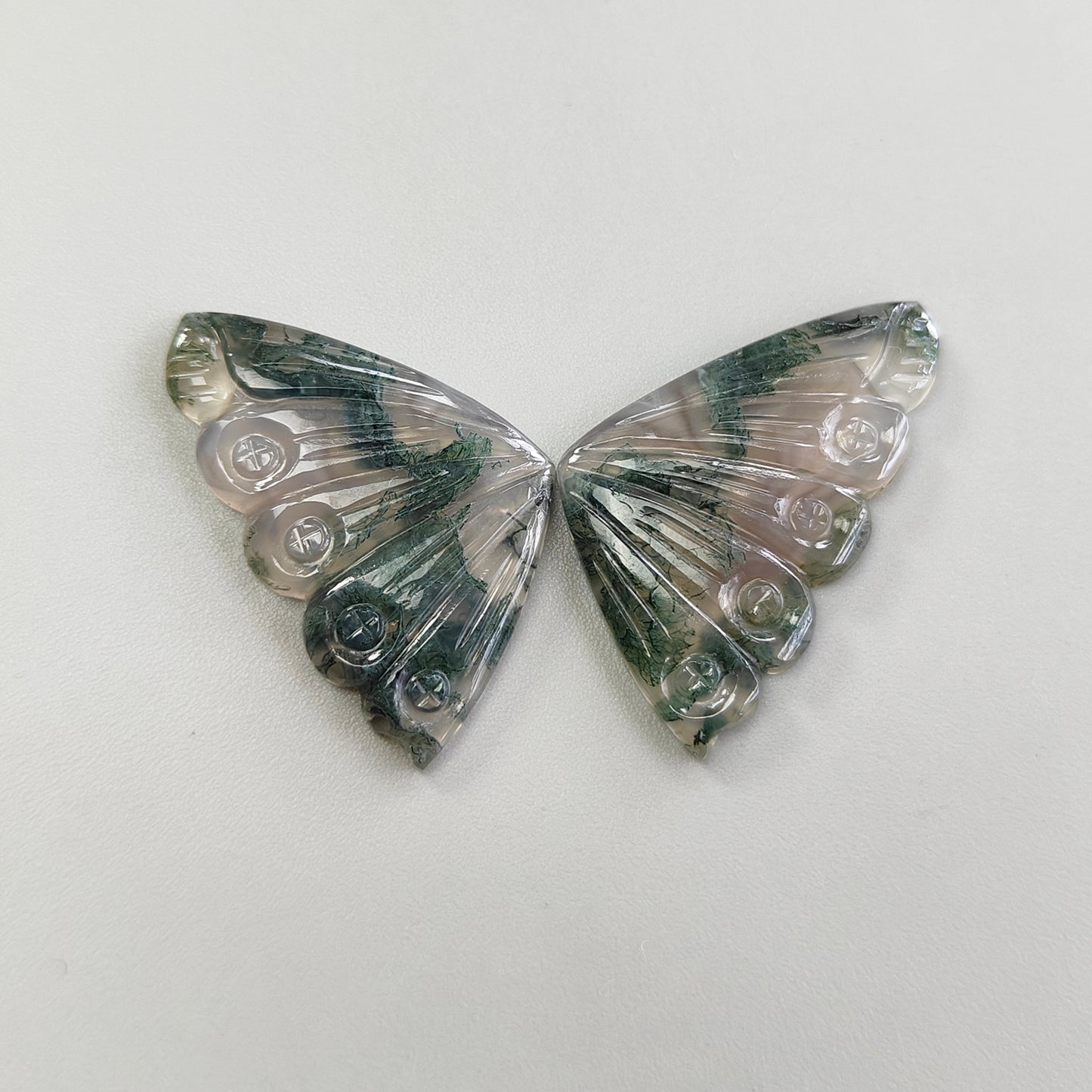 苔藓玛瑙雕刻
