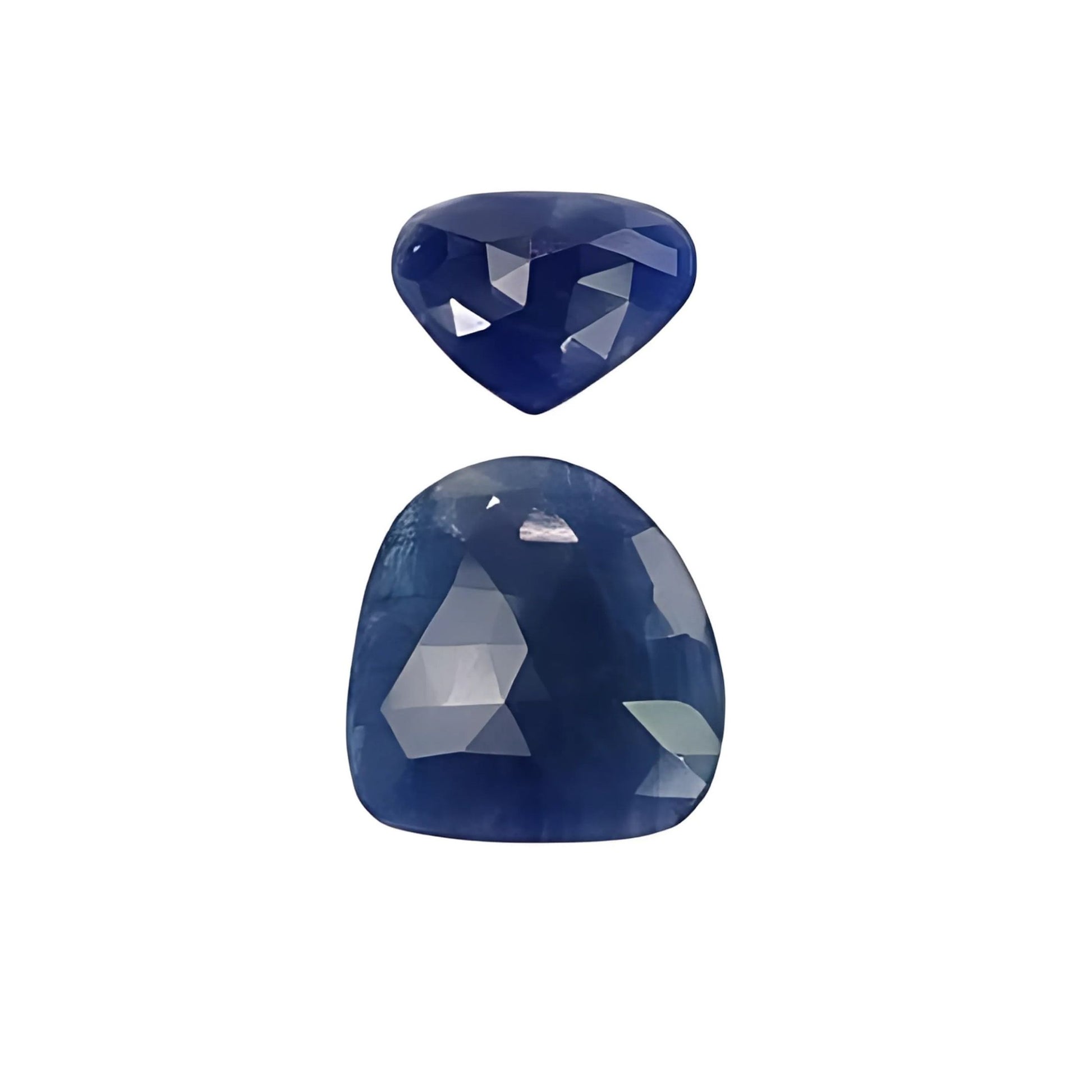 blue sapphire fancy rose cut