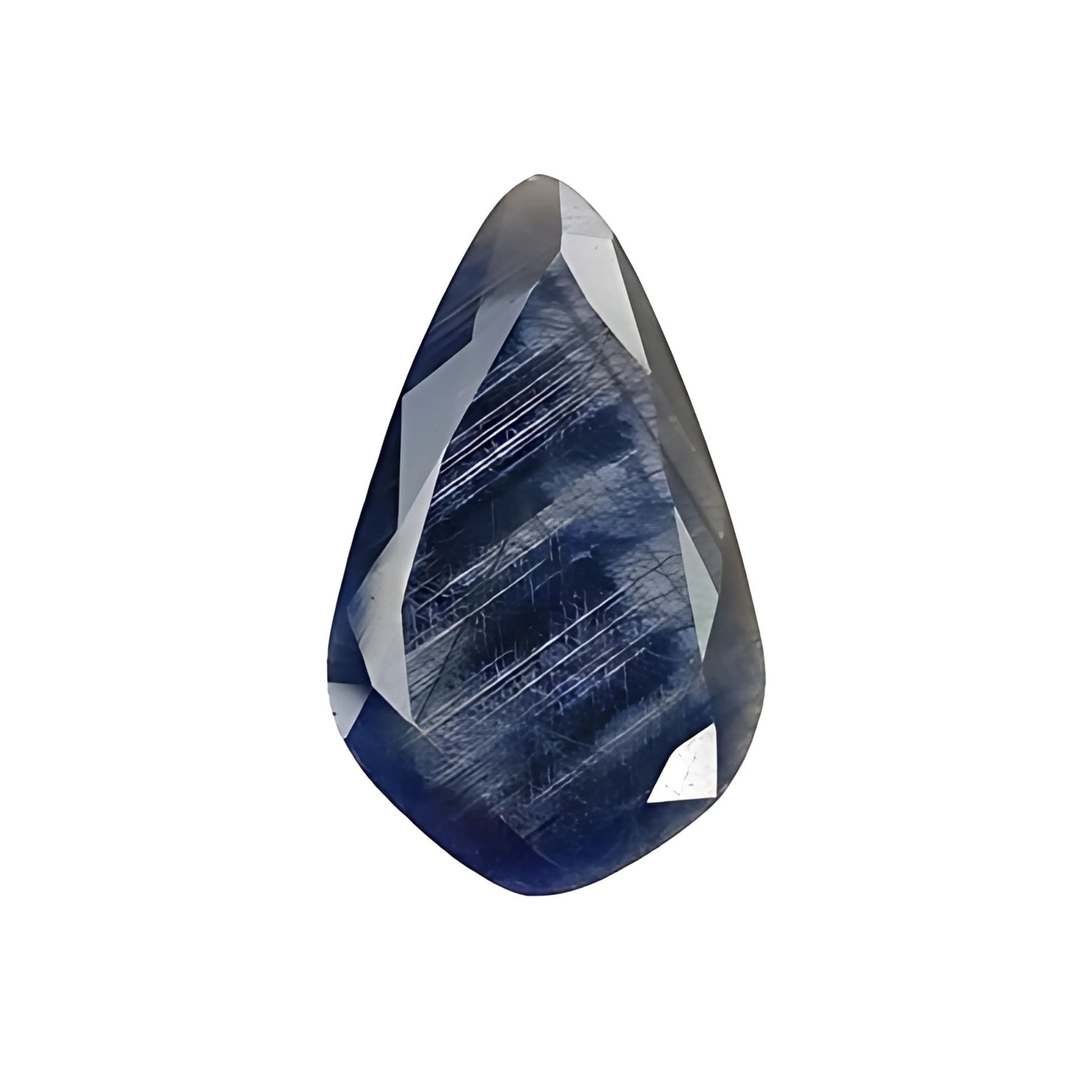 blue sapphire fancy faceted cut
