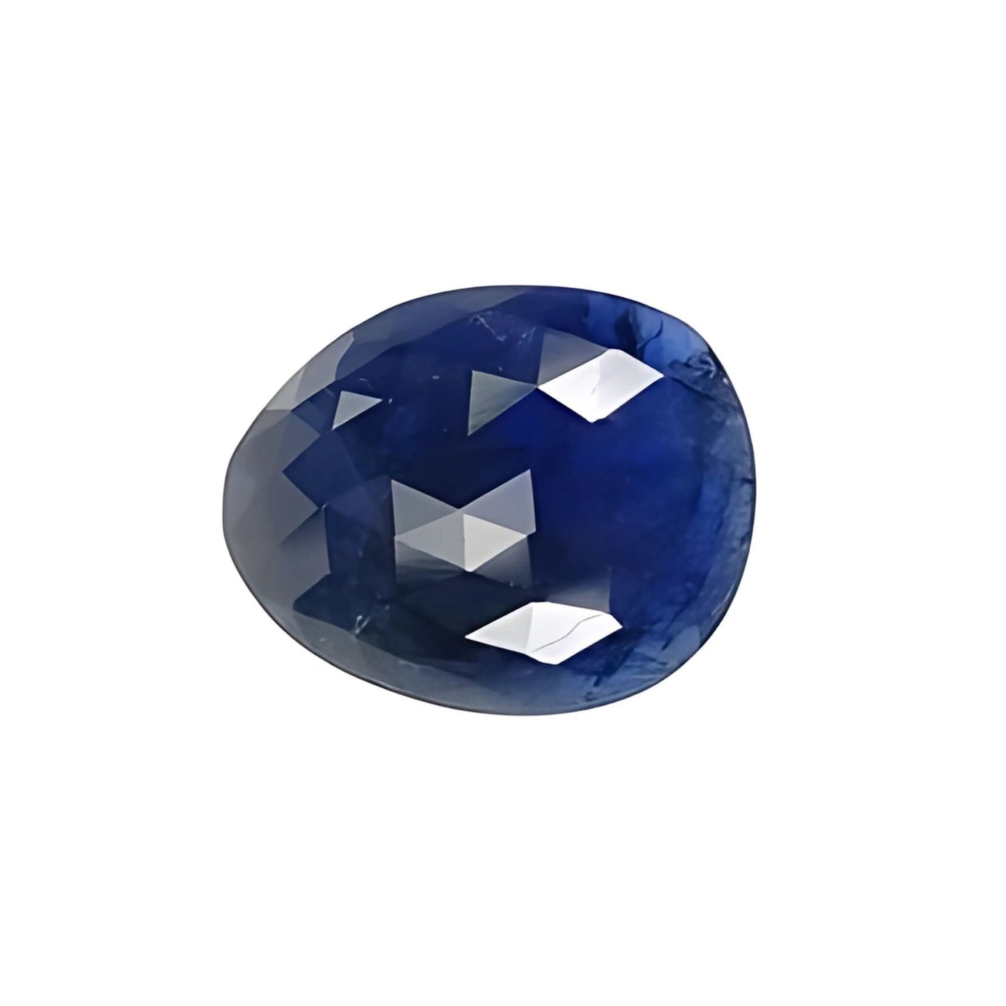 fette di zaffiro blu taglio rosa fantasia