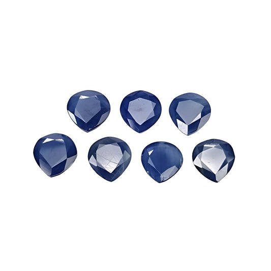 blue sapphire pear normal cut