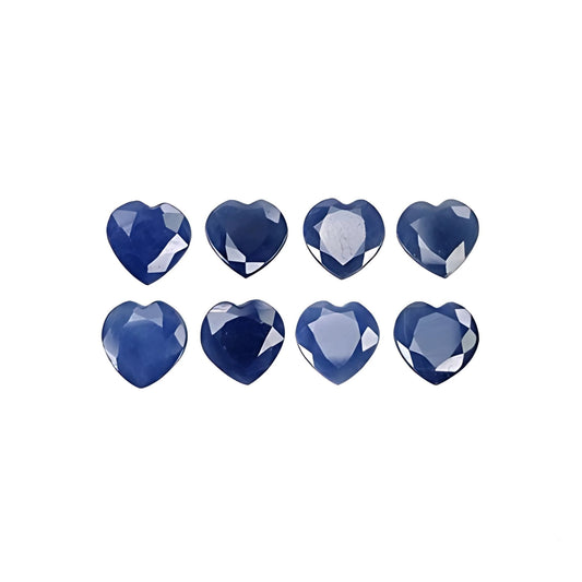 blue sapphire heart normal cut
