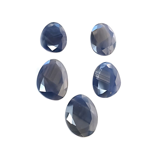 blue sapphire egg shape normal cut