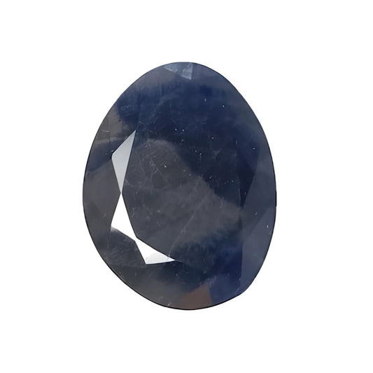 blue sapphire egg shape normal cut