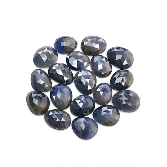 blue sapphire fancy rose cut