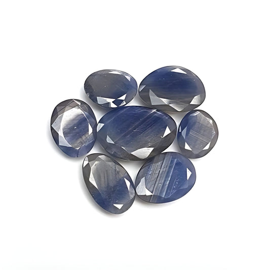blue sapphire egg shape normal cut