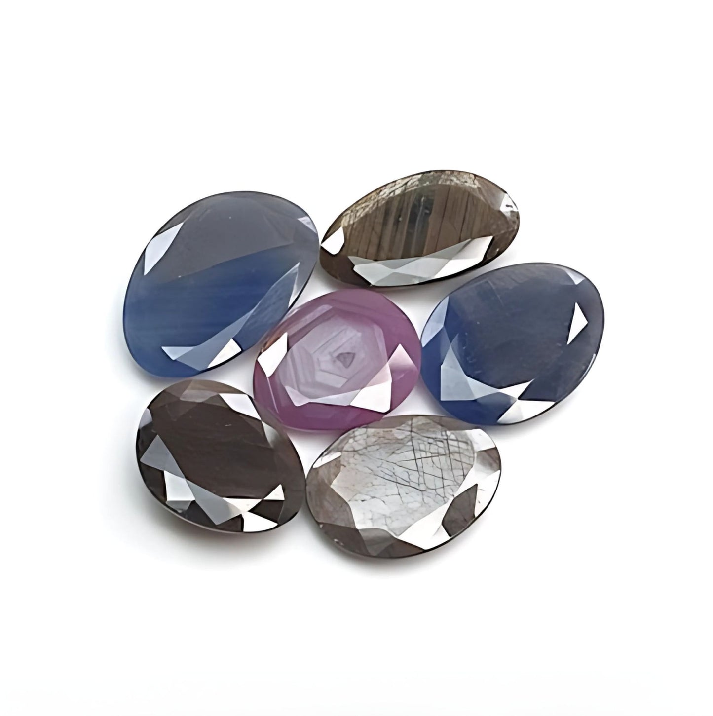 sapphire egg shape normal cut