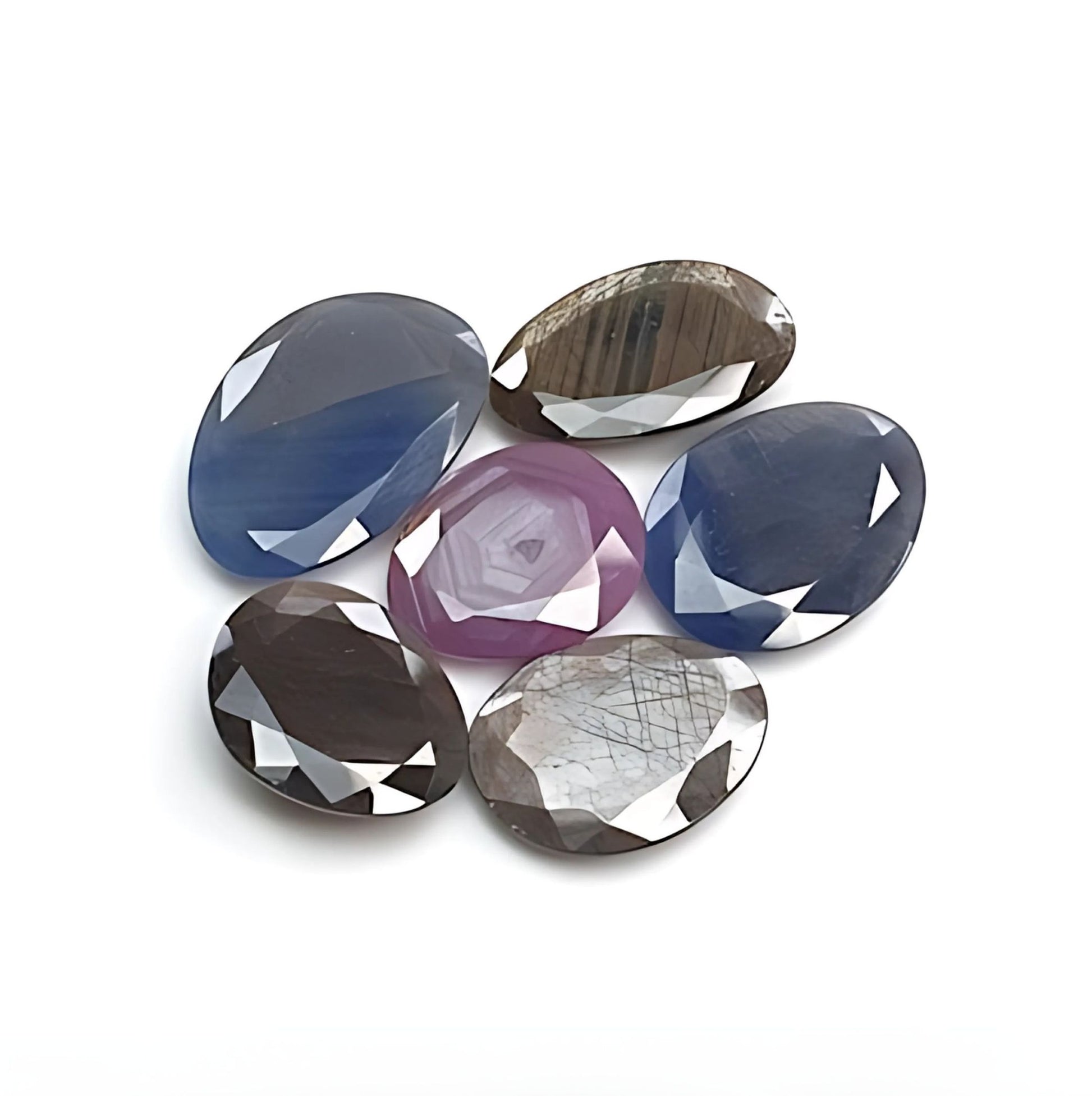 sapphire egg shape normal cut