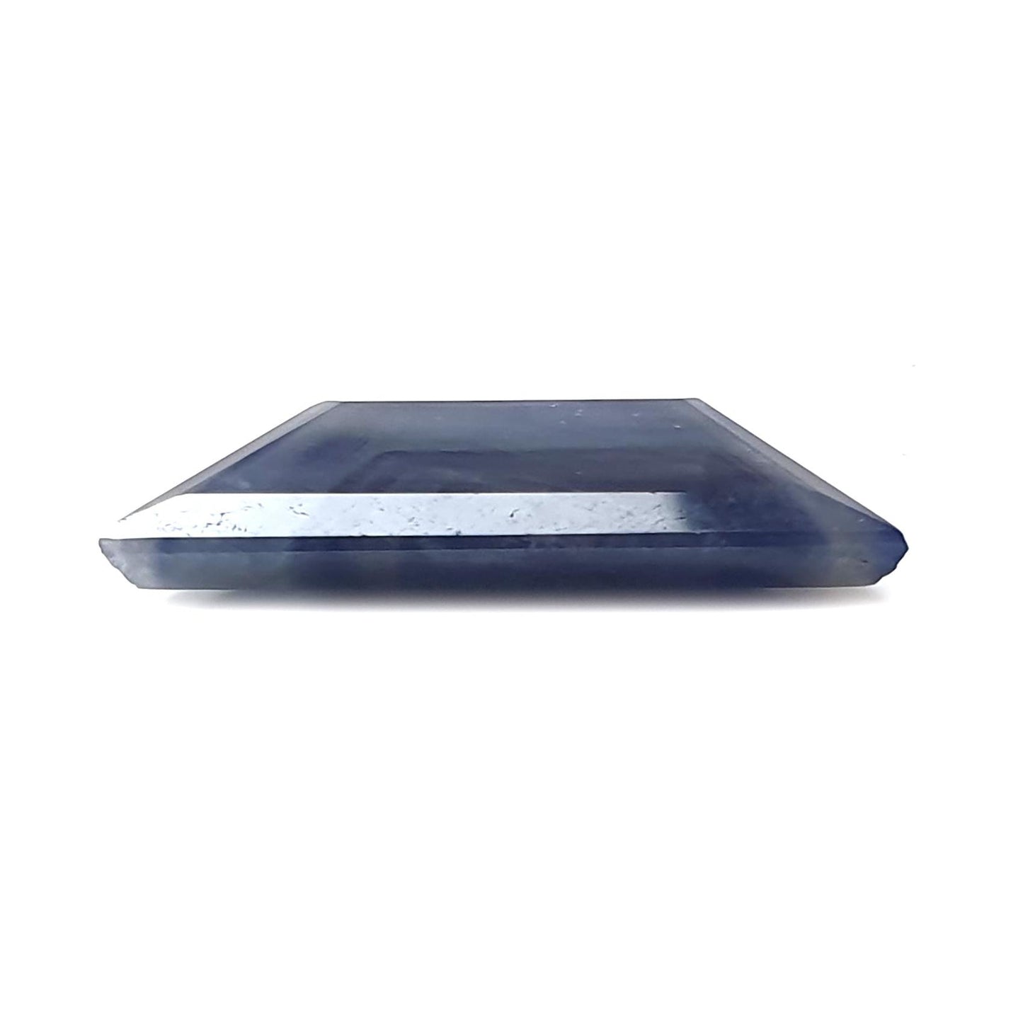 Blue Sapphire Gemstone Faceted Cut: Natural Untreated Unheated Sapphire Fancy Shape 1pc for Jewelry September Birthstone