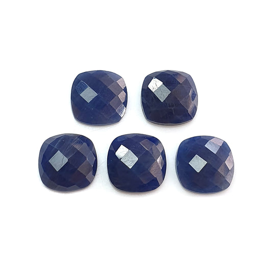 sapphire rose cut cushion shape