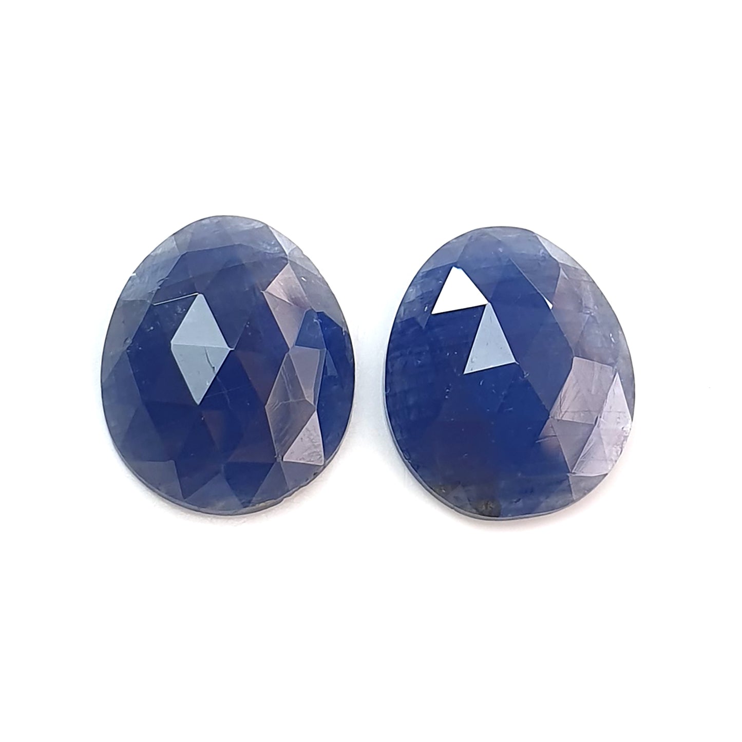 blue sapphire rose cut