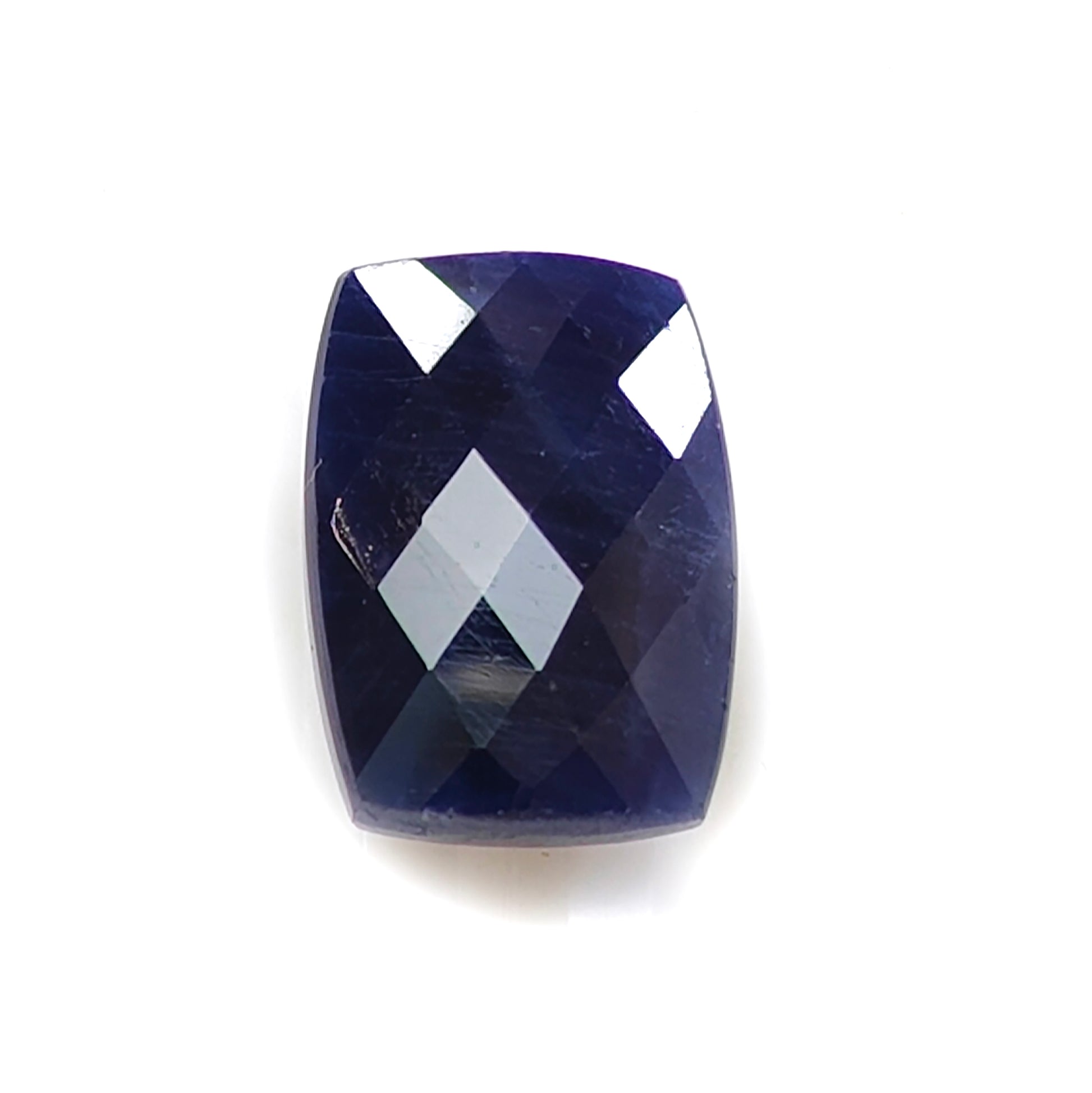 blue sapphire checker cut hgemstone