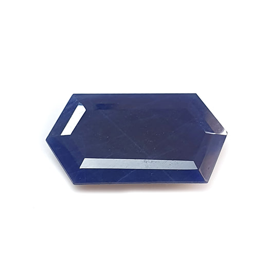Blue Sapphire Gemstone Faceted Cut