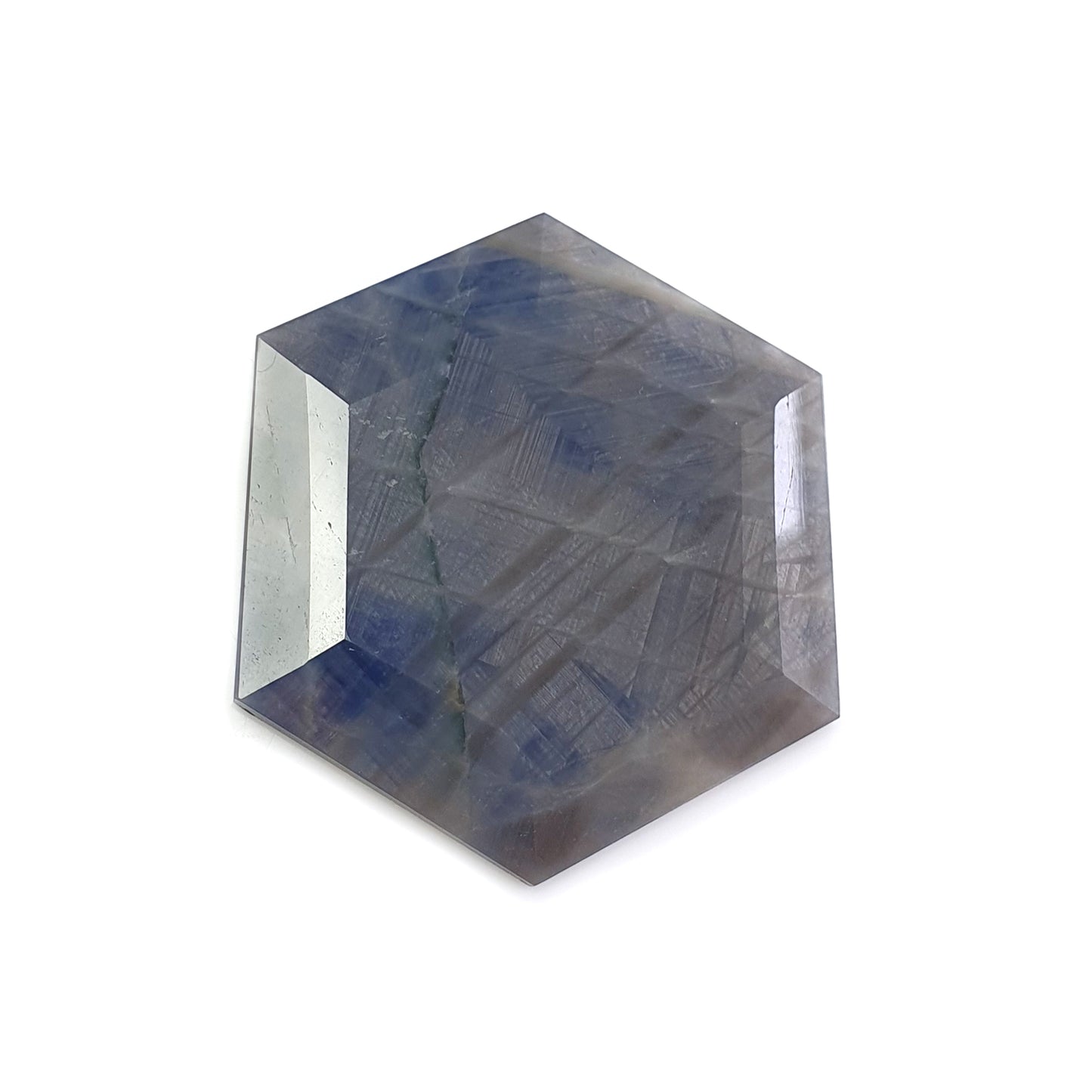 sapphire faceted cut gemstone