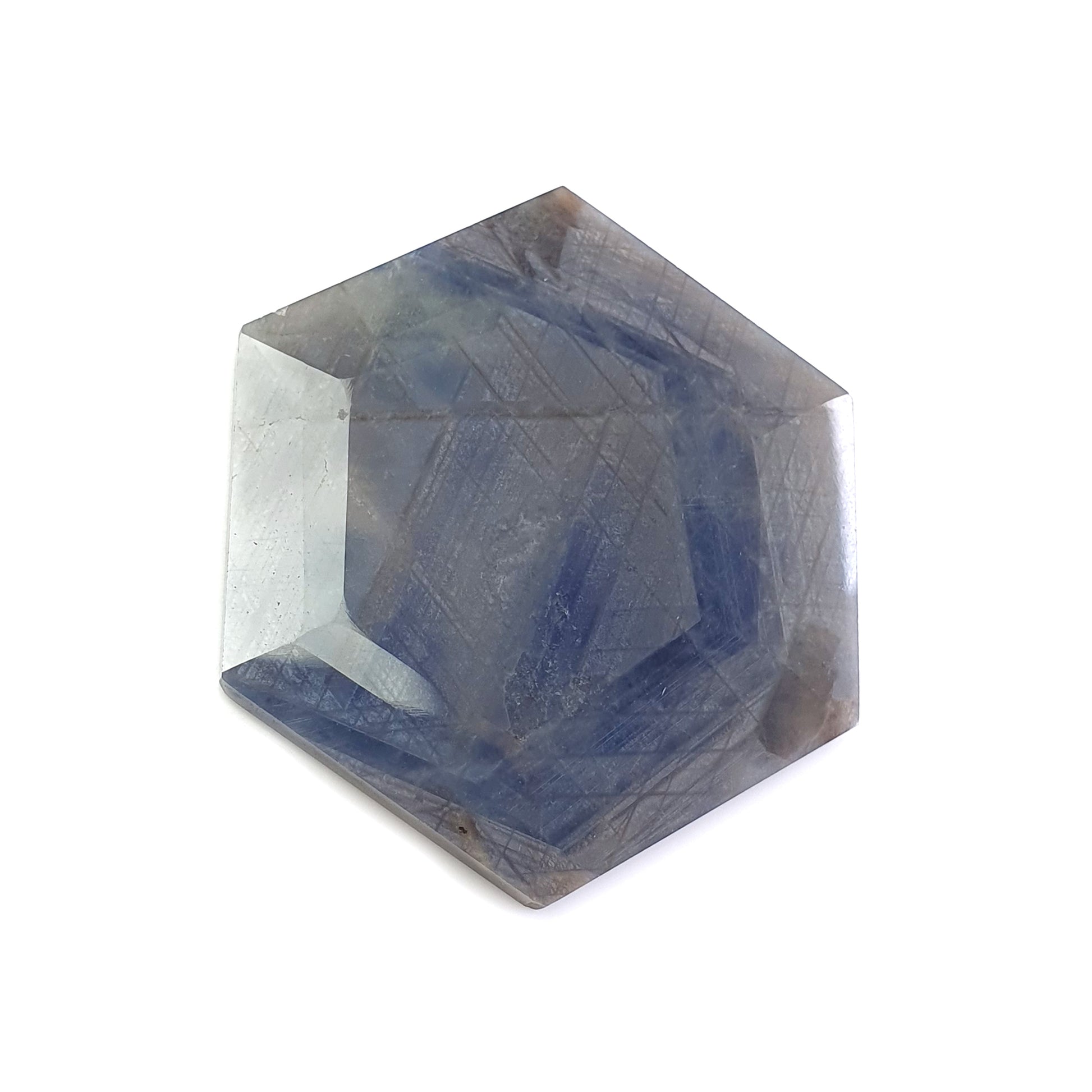 sapphire faceted cut gemstone