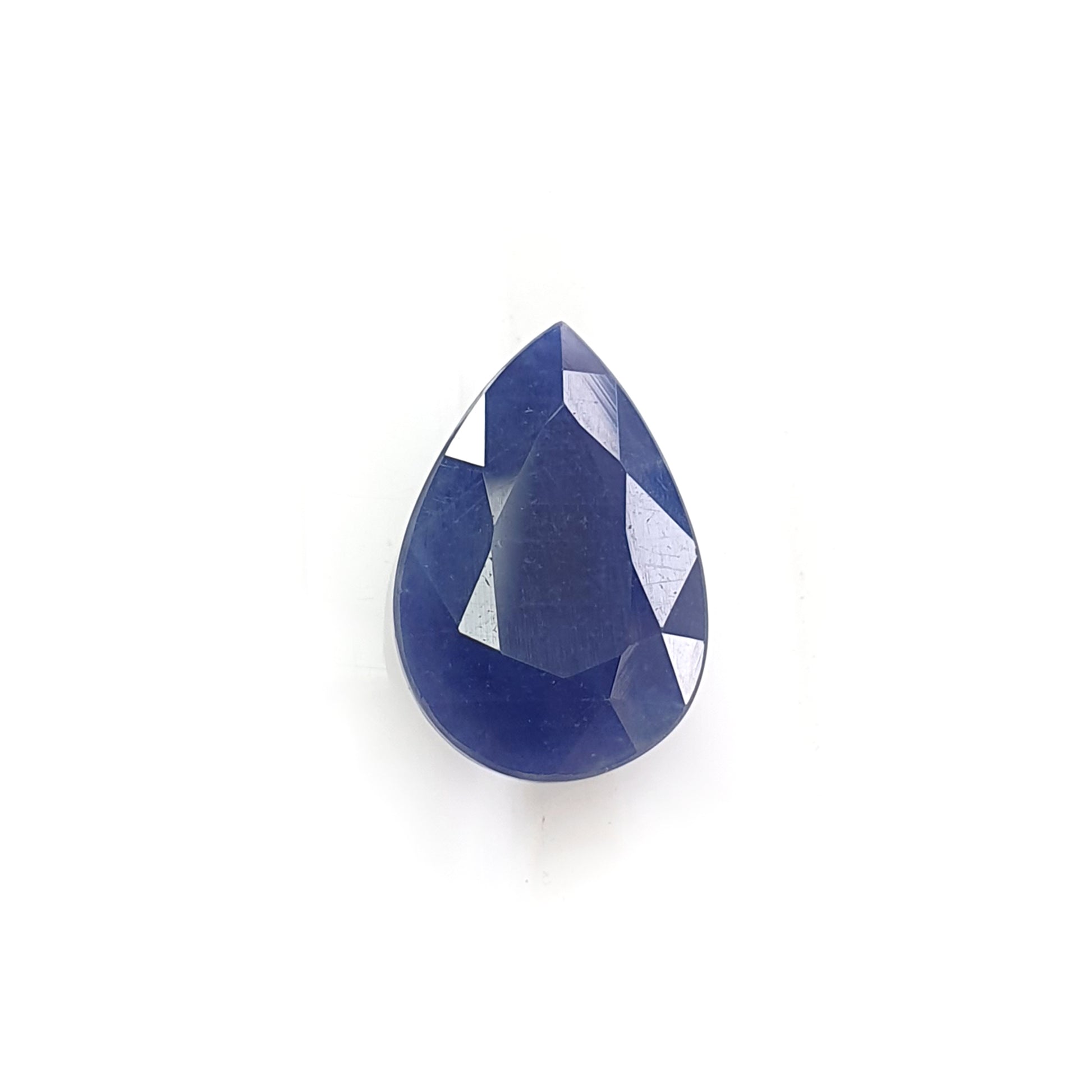 sapphire faceted cut gemstone