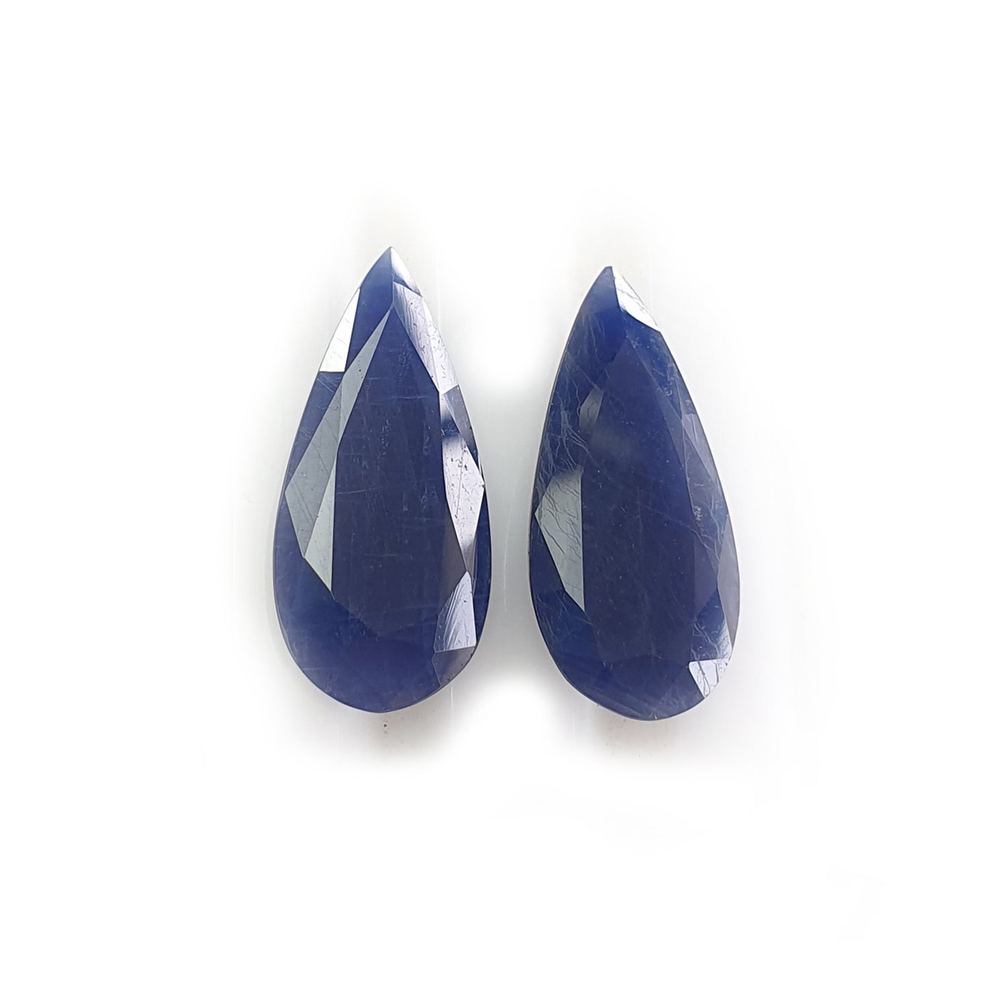 Blue Sapphire Faceted Cut Gemstone