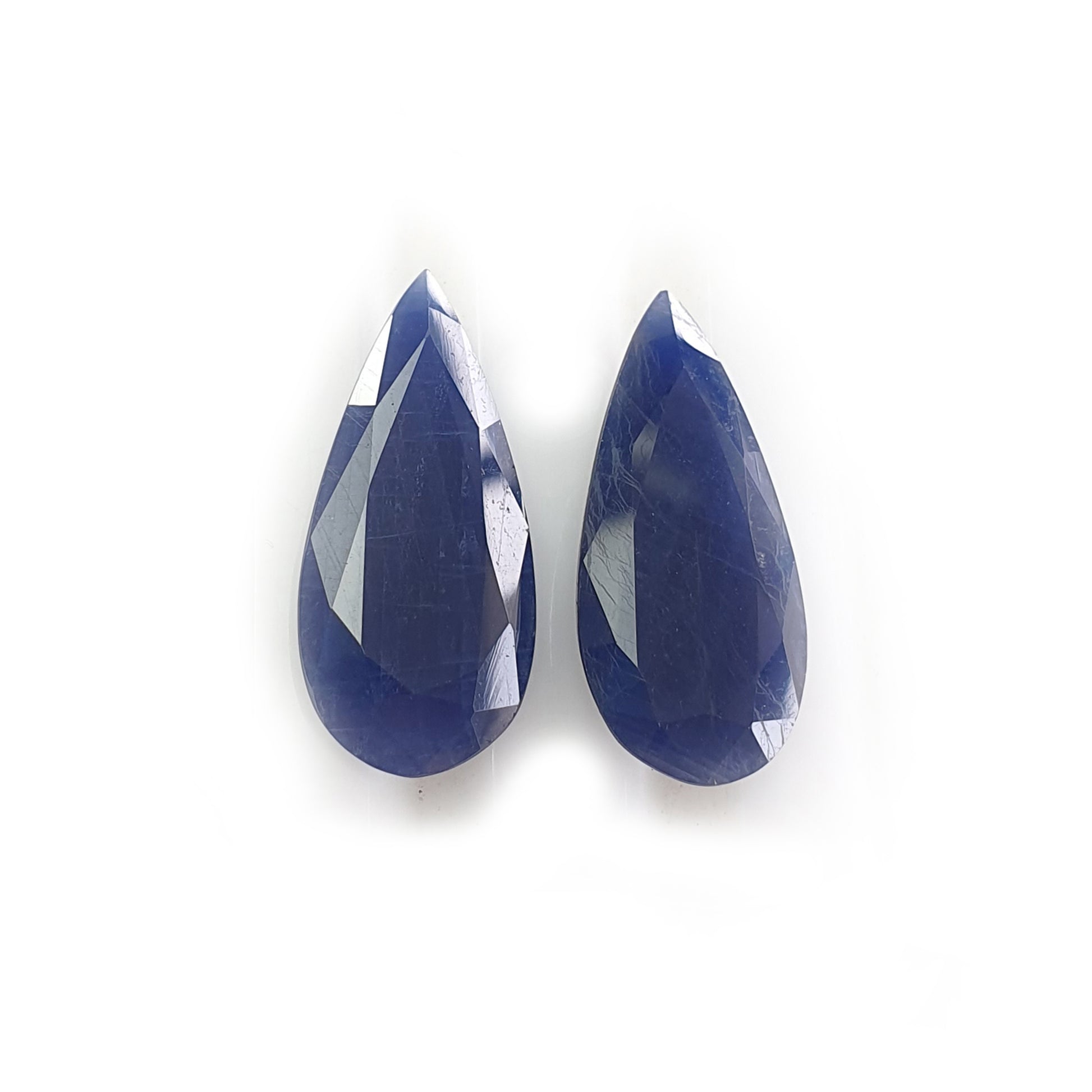 Blue Sapphire Faceted Cut Gemstone