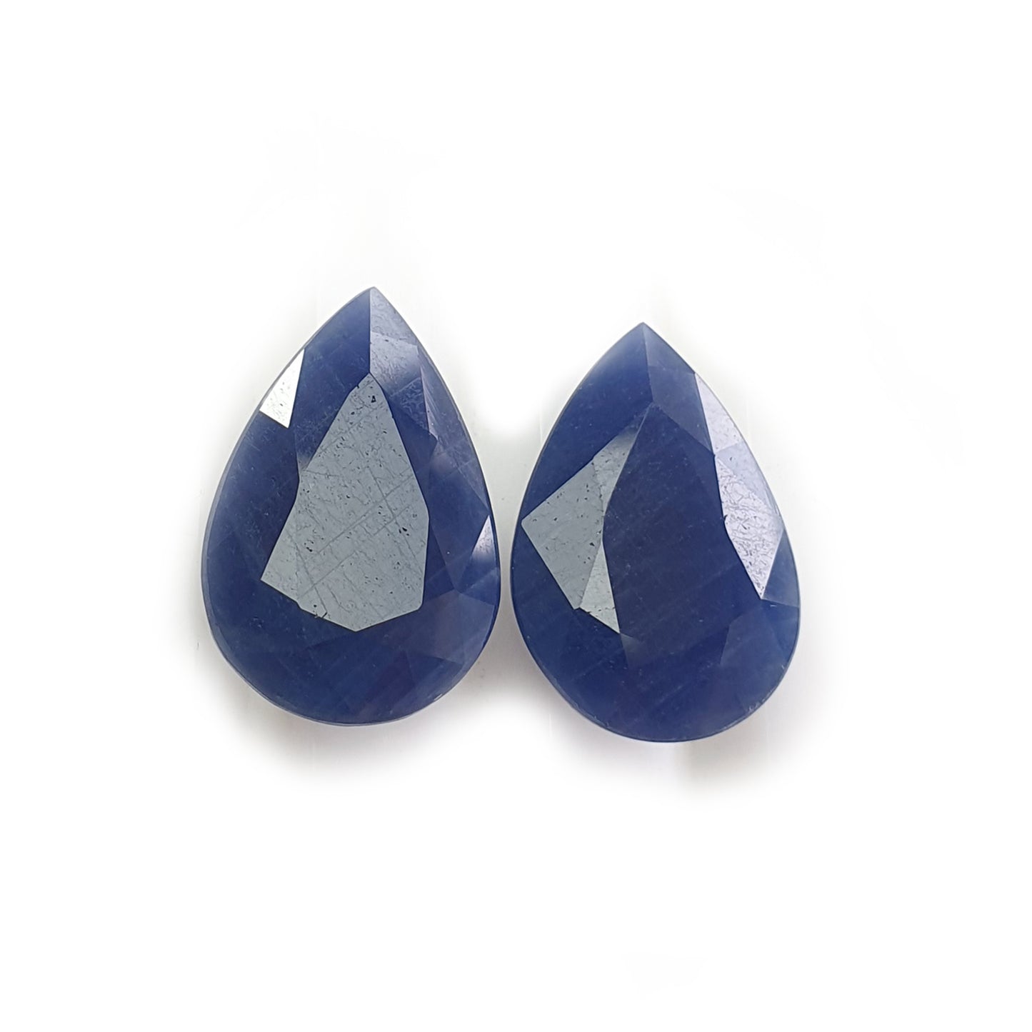 Blue Sapphire Faceted Cut Gemstone