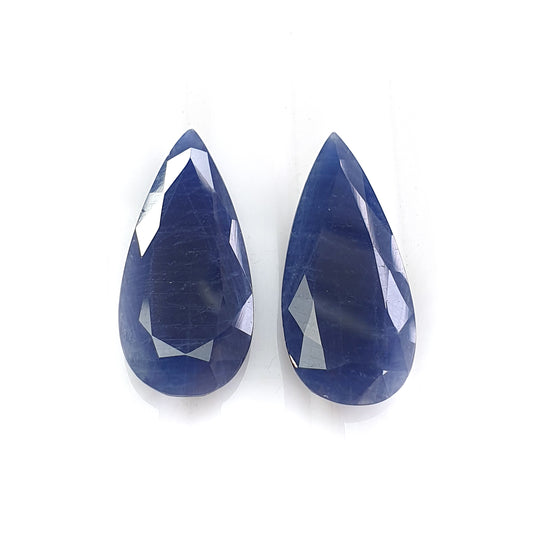 Blue sapphire Faceted Cut Gemstone