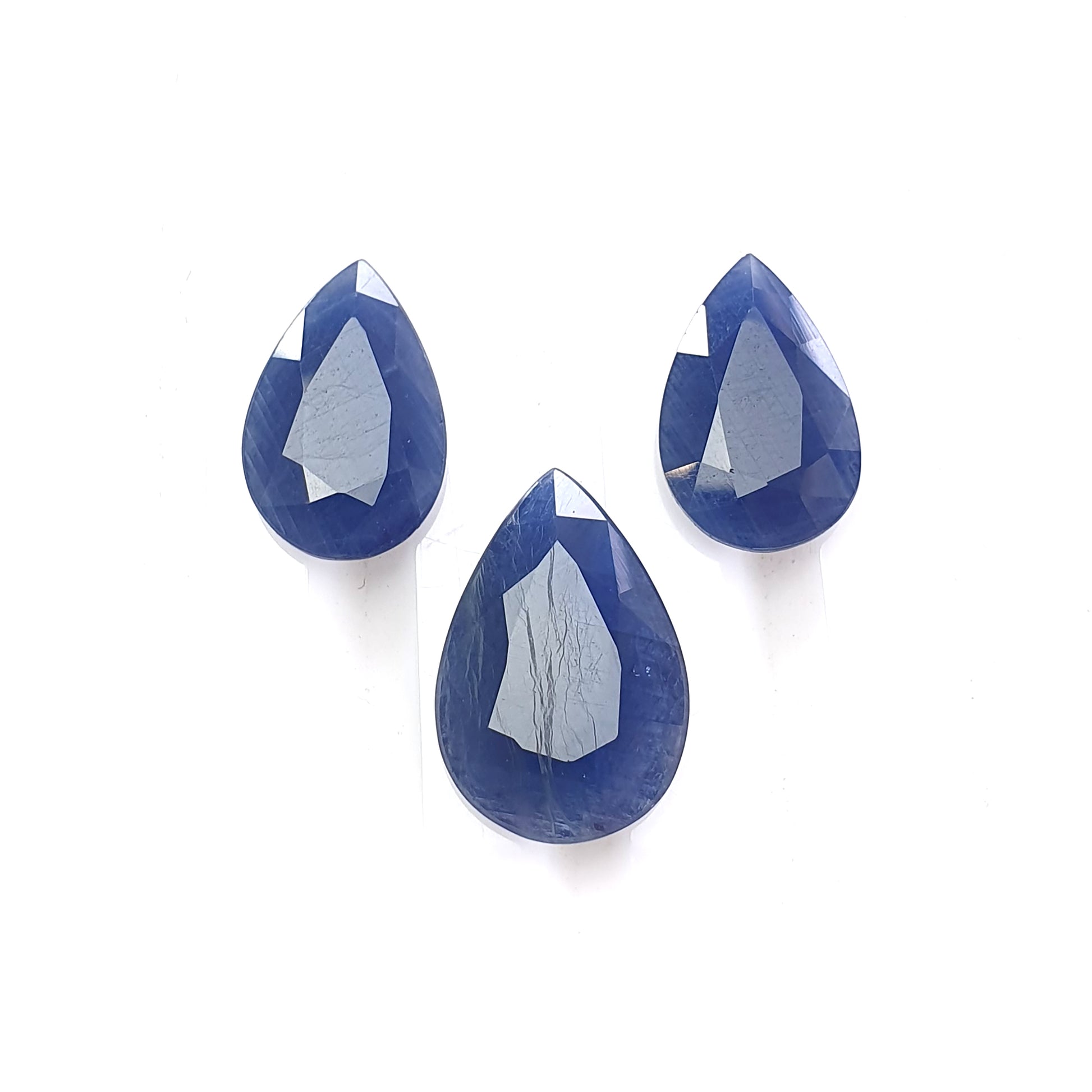 Blue Sapphire Faceted Cut Gemstone