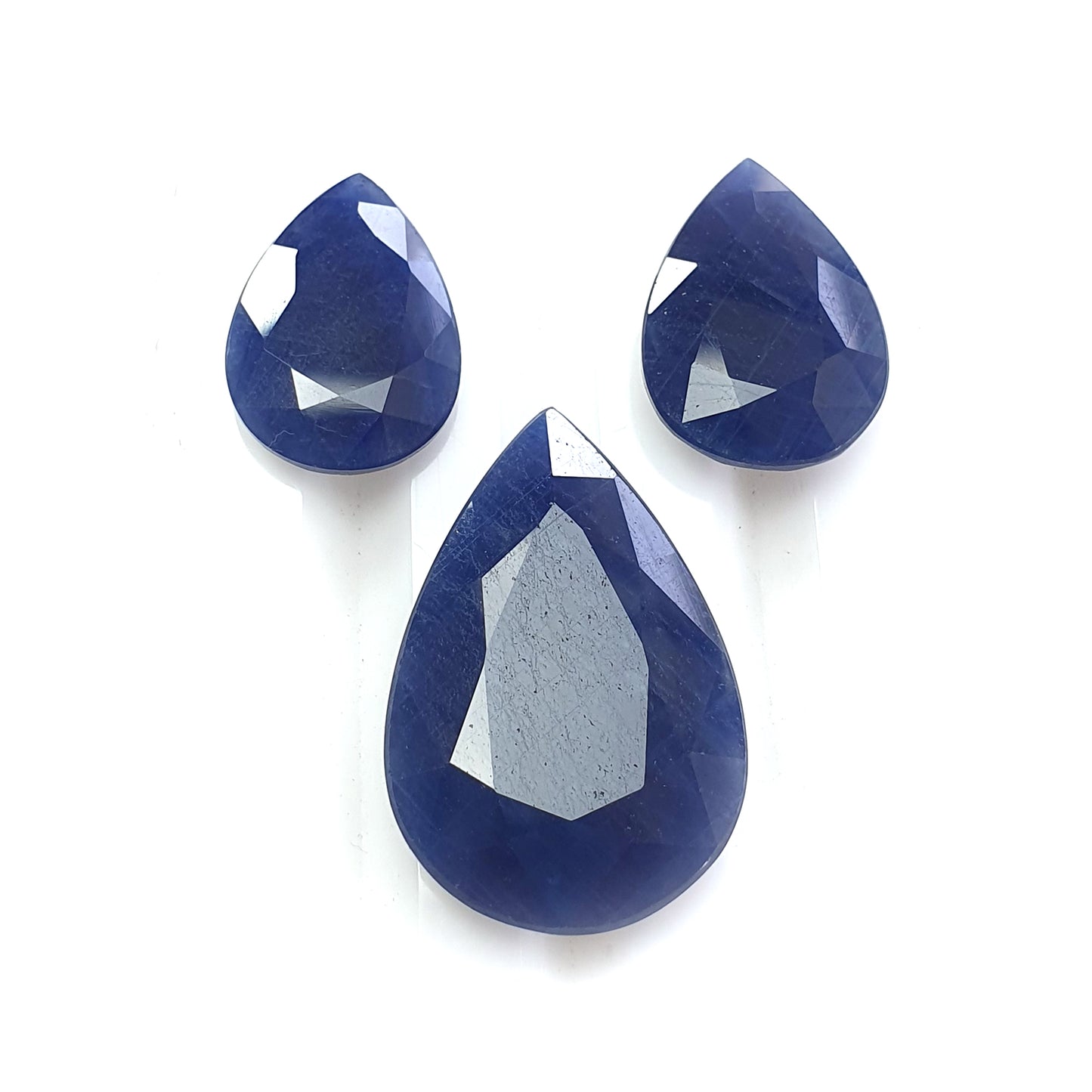 Blue Sapphire Faceted Cut Gemstone