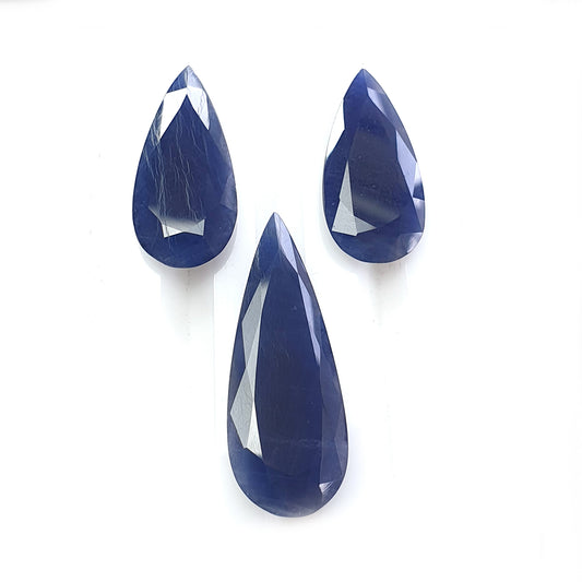 Blue Sapphire Faceted Cut Gemstone