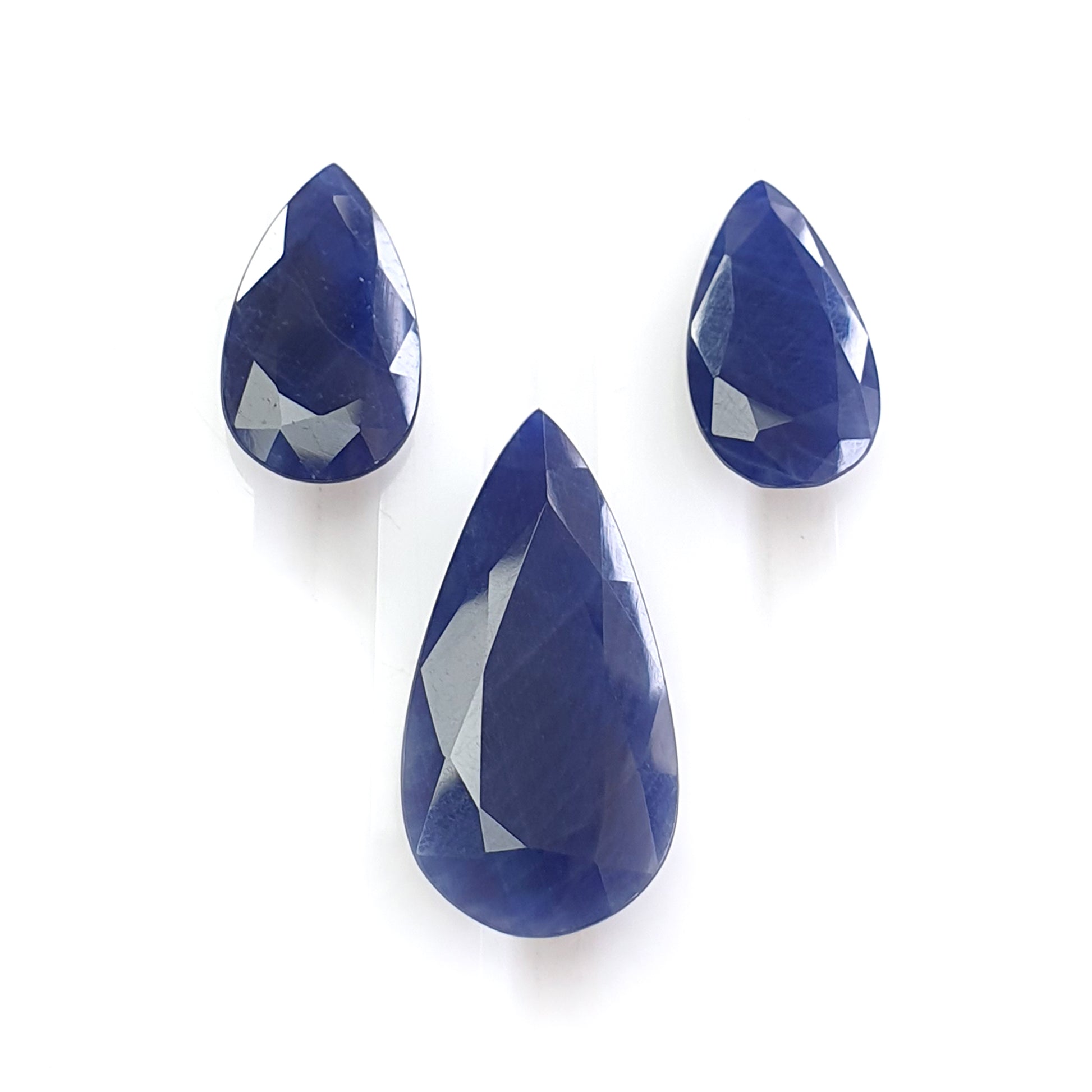 Blue Sapphire Faceted Cut Gemstone