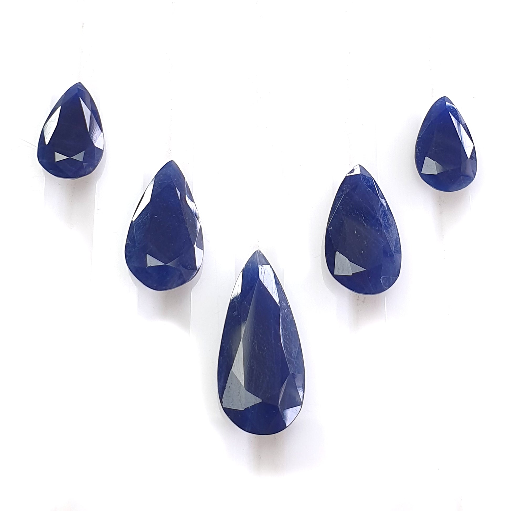 blauer Saphir für Schmuck