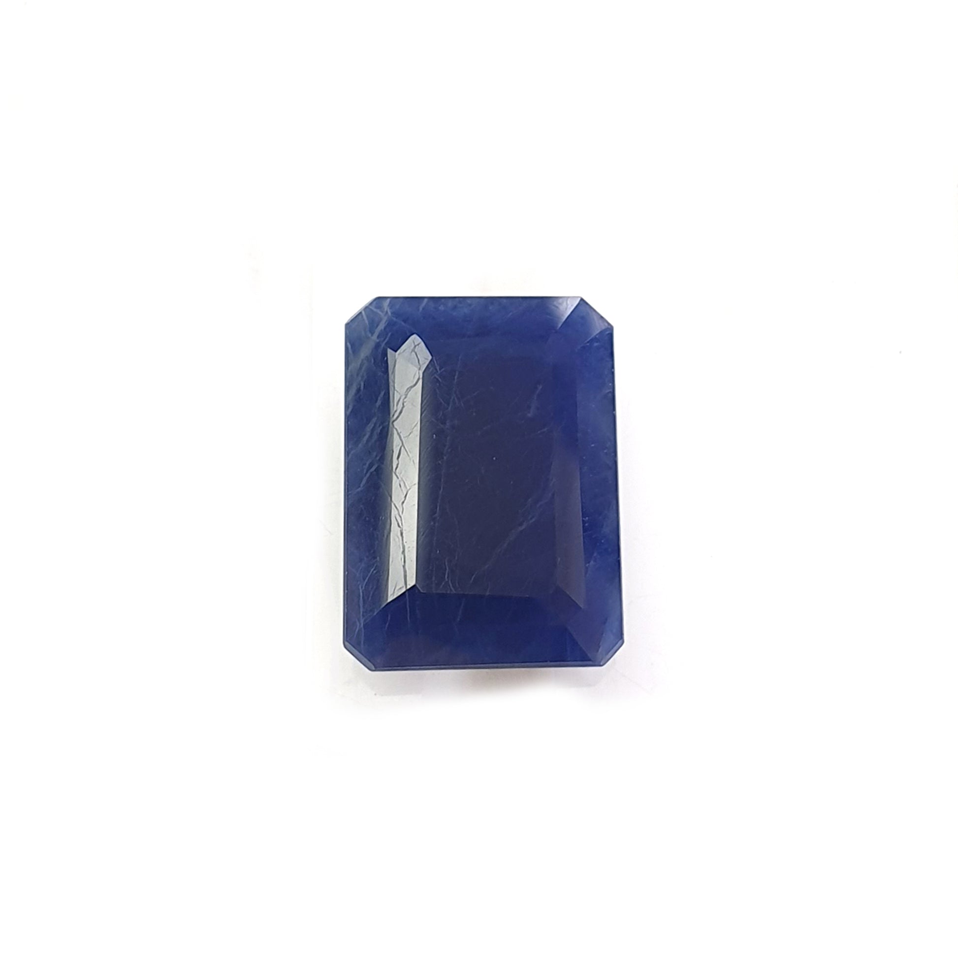 Blue Sapphire Gemstone Faceted Cut