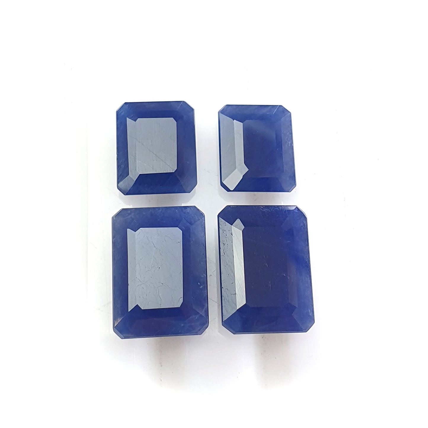 Blue Sapphire Faceted Cut Gemstone